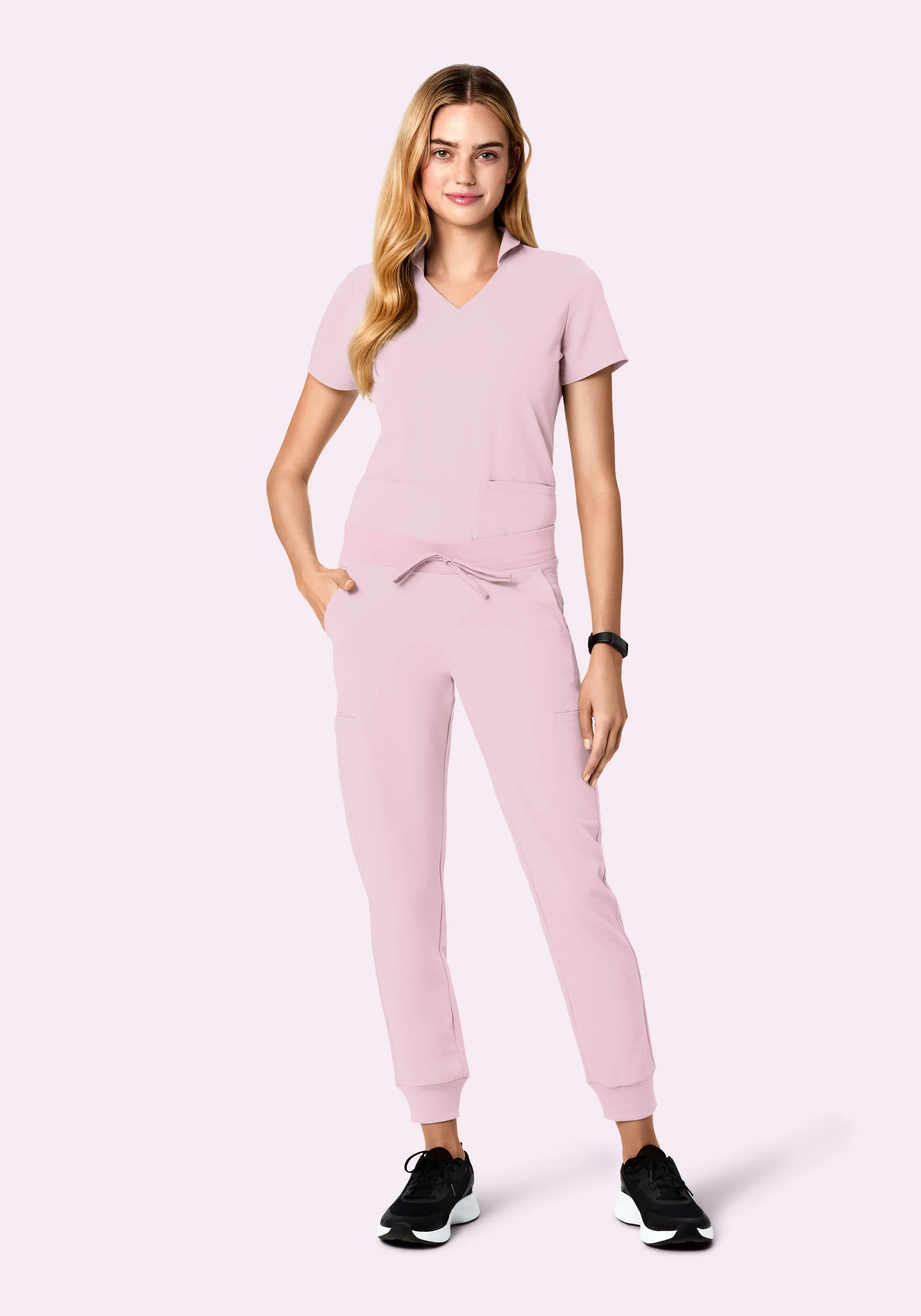 11 Pocket Joggers Blush Blossom - Image 2