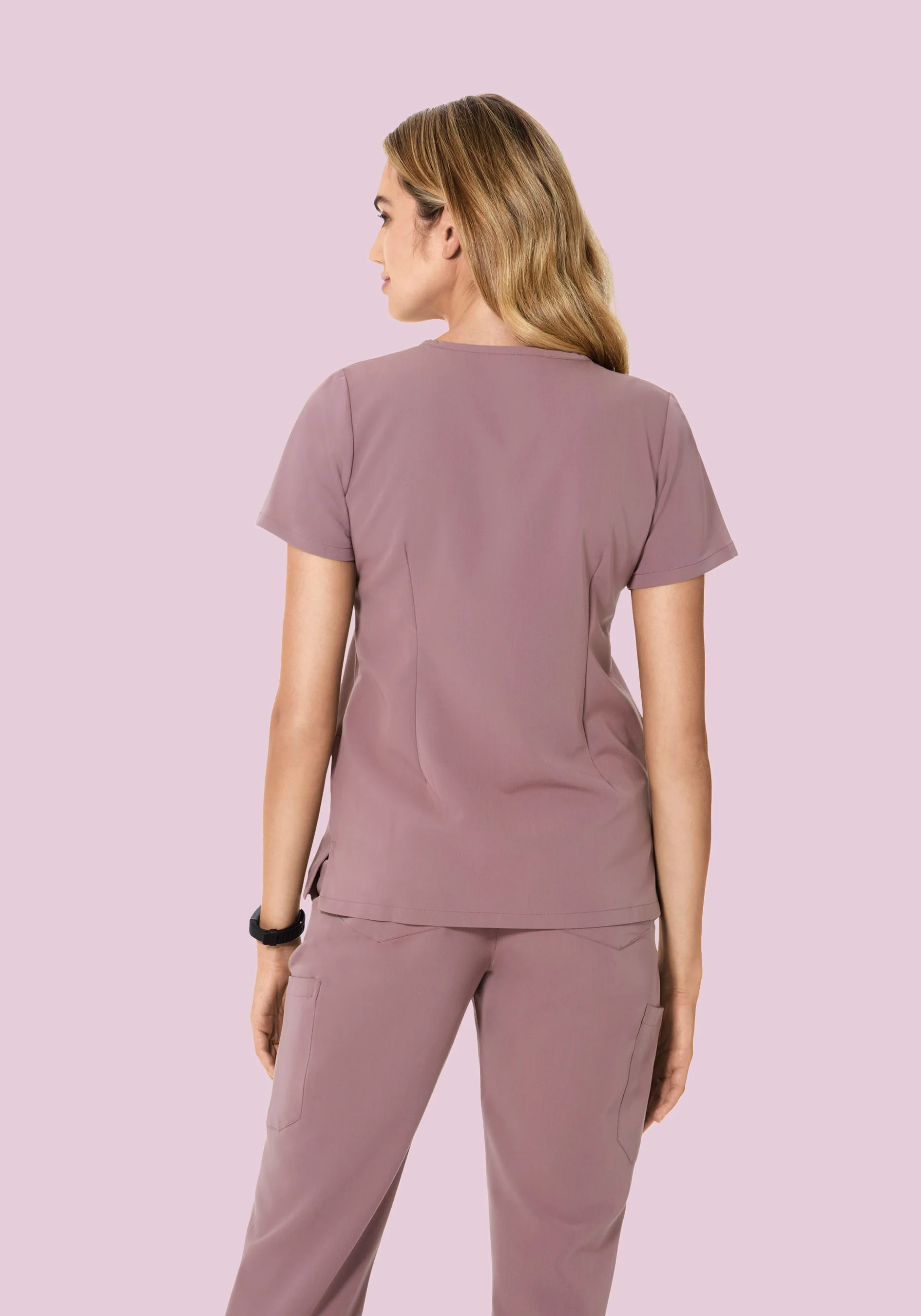 5 Pocket Notch Neck Top Dusk - Image 4
