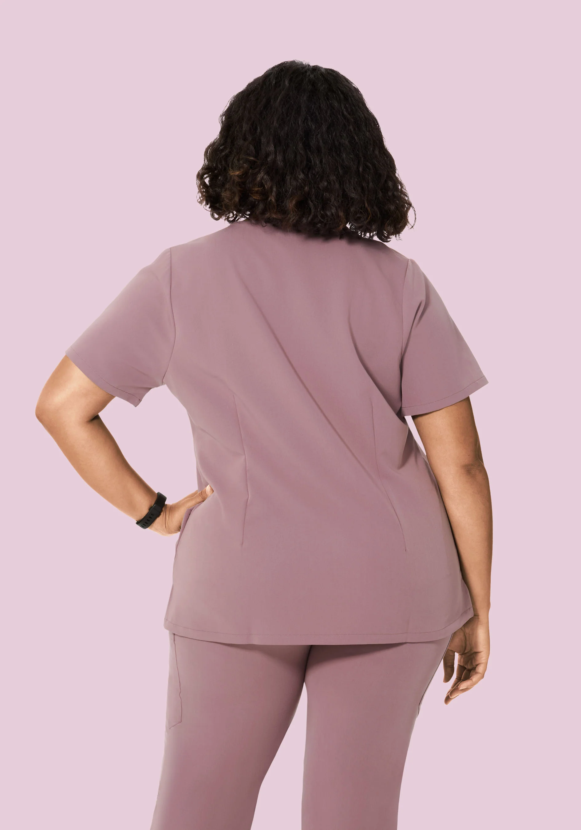 5 Pocket Notch Neck Top Dusk - Image 8