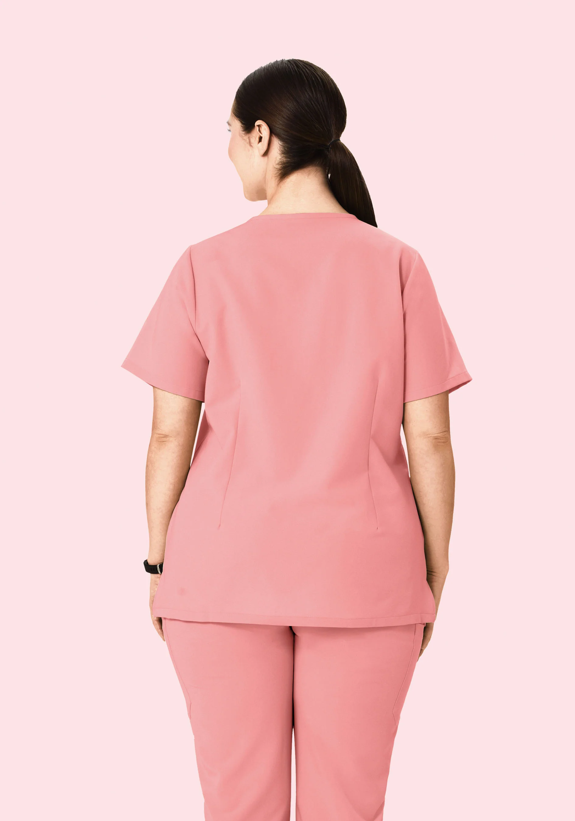 5 Pocket Notch Neck Top Sorbet - Image 7