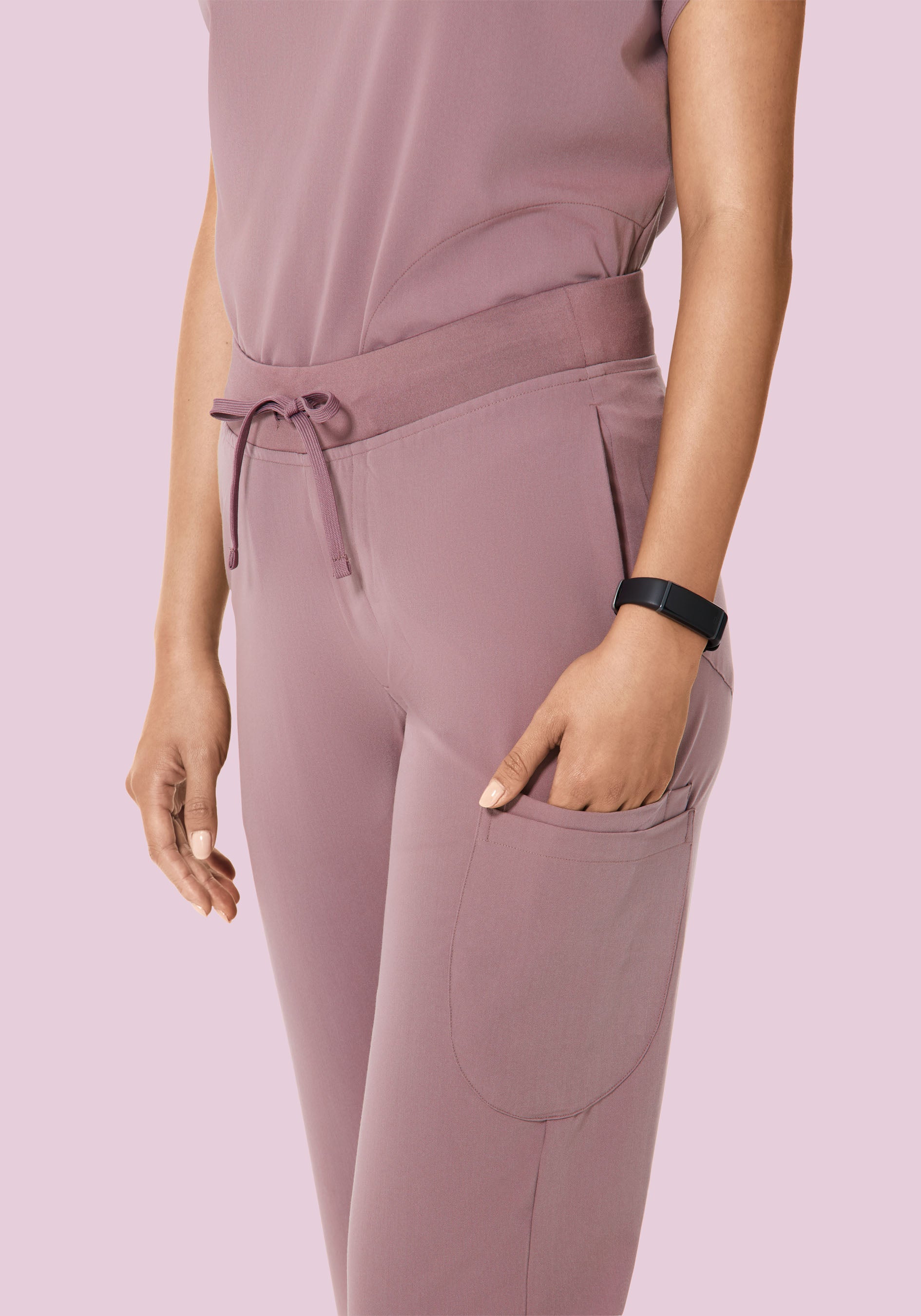 6 Pocket Slim Pants Dusk - Image 3