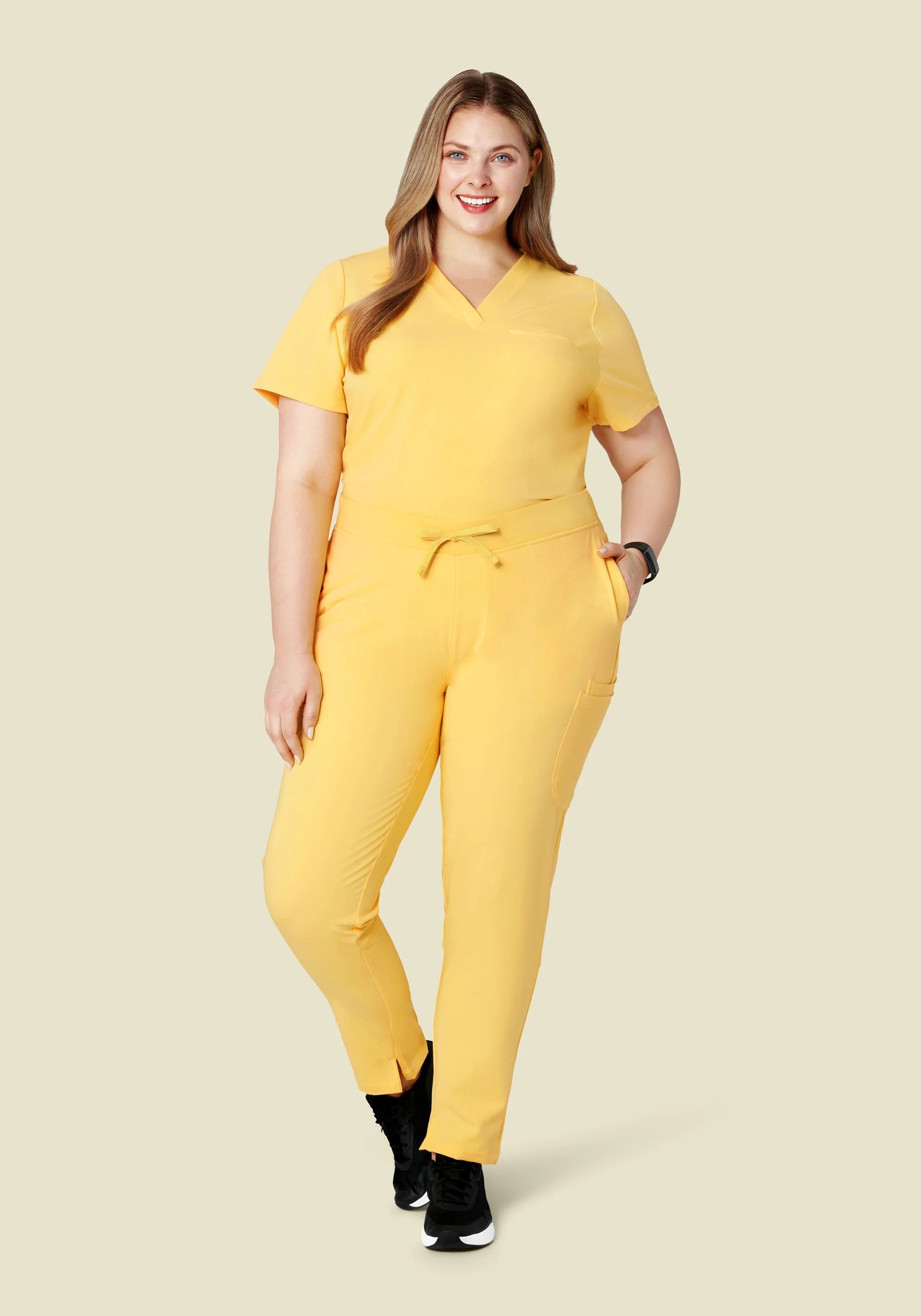 6 Pocket Slim Pants Lemonade - Image 6