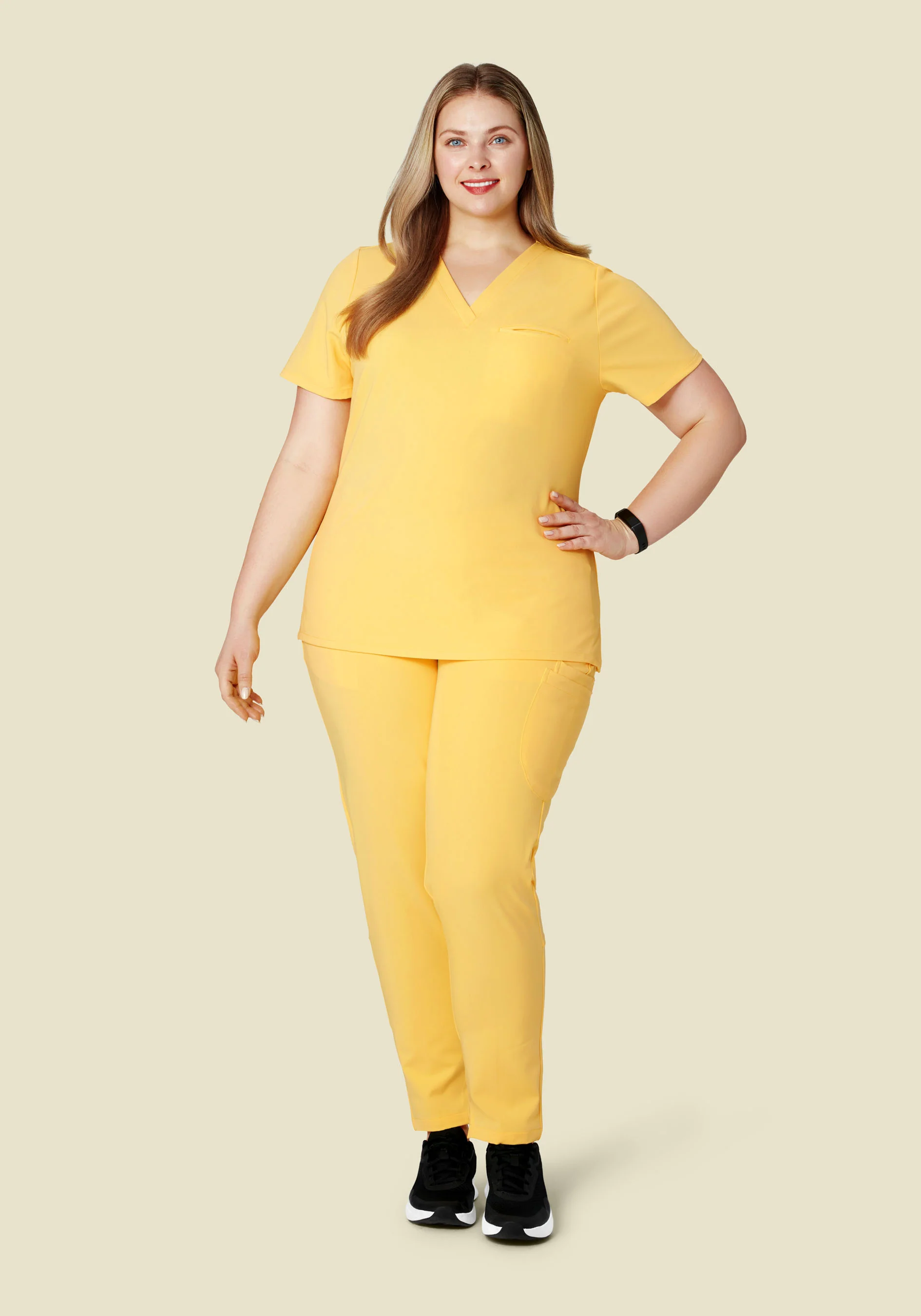 6 Pocket Slim Pants Lemonade - Image 7