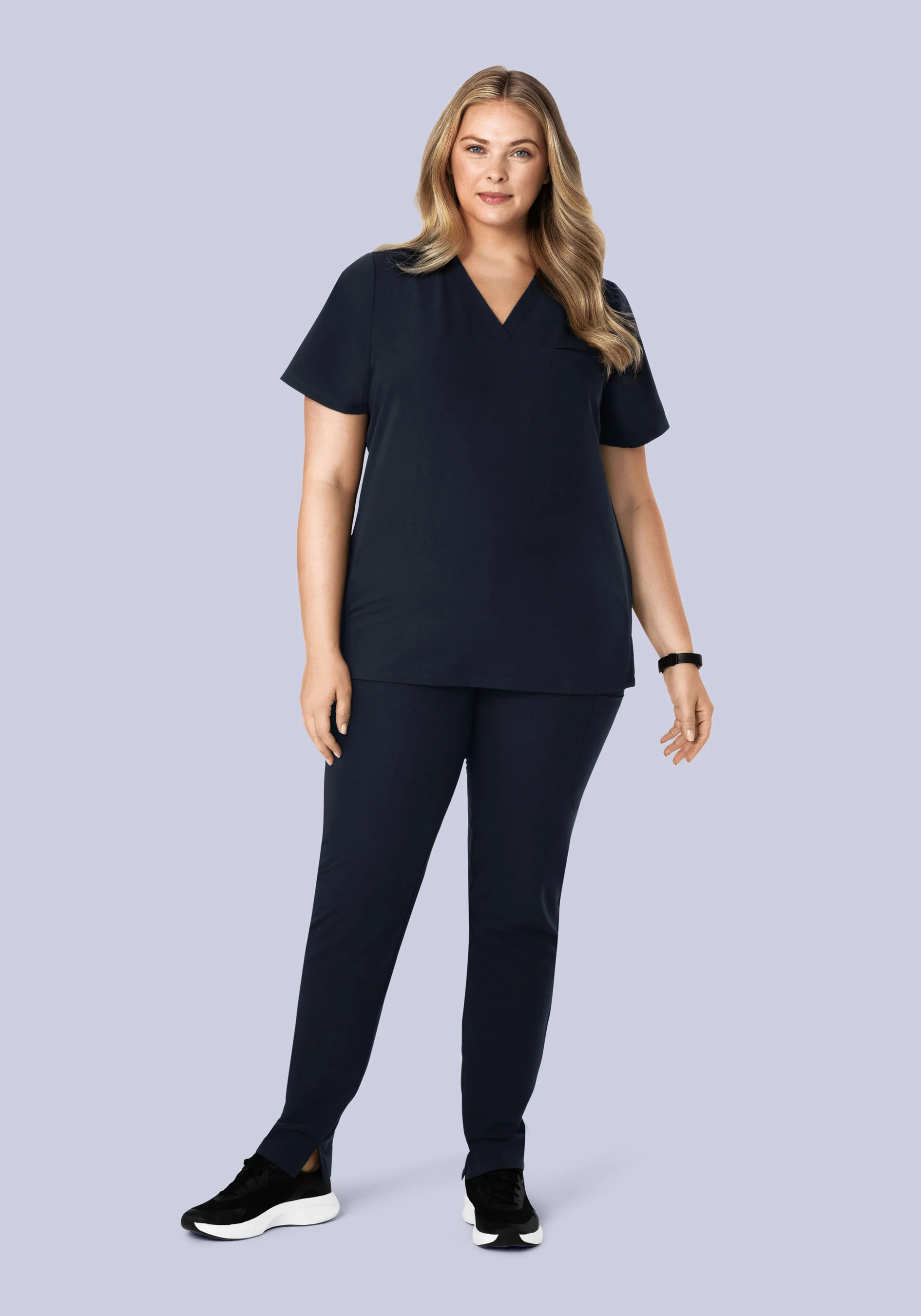 6 Pocket Slim Pants Midnight Navy - Image 7