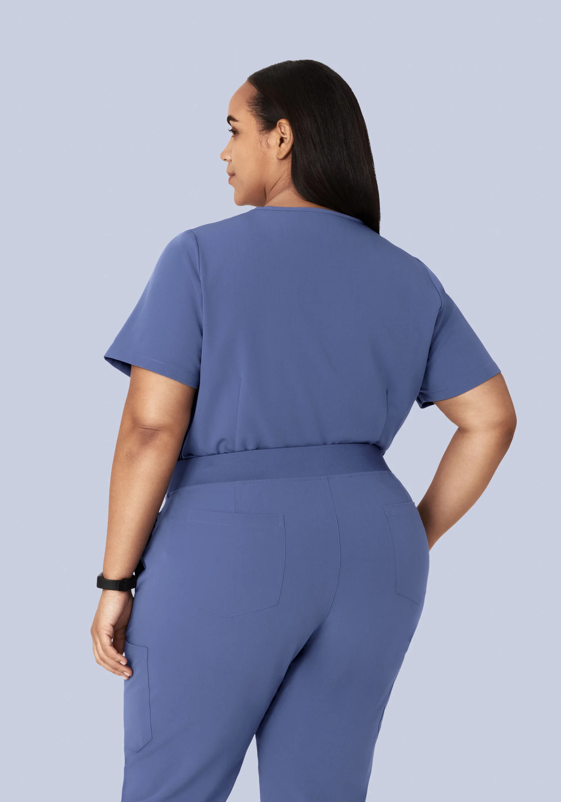 6 Pocket Top Deep Periwinkle - Image 9