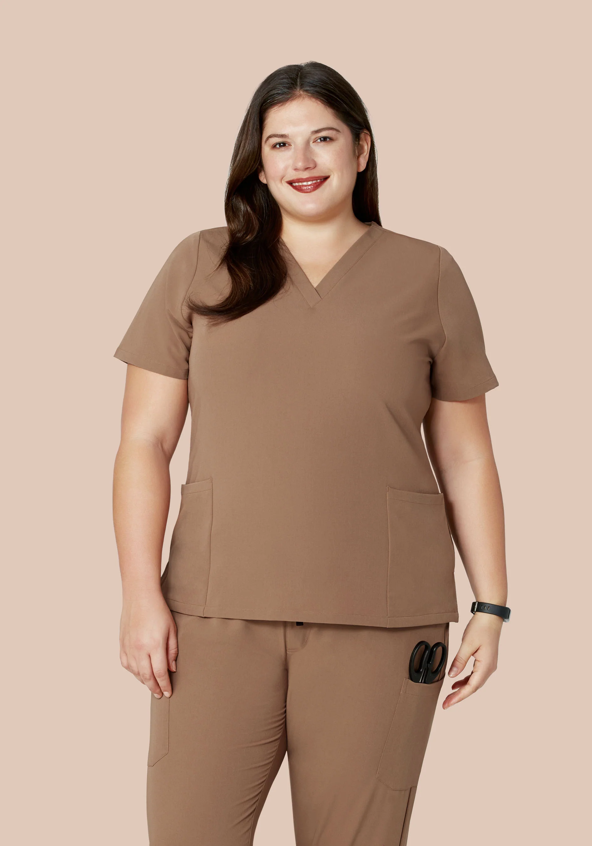 6 Pocket Top Mocha - Image 4