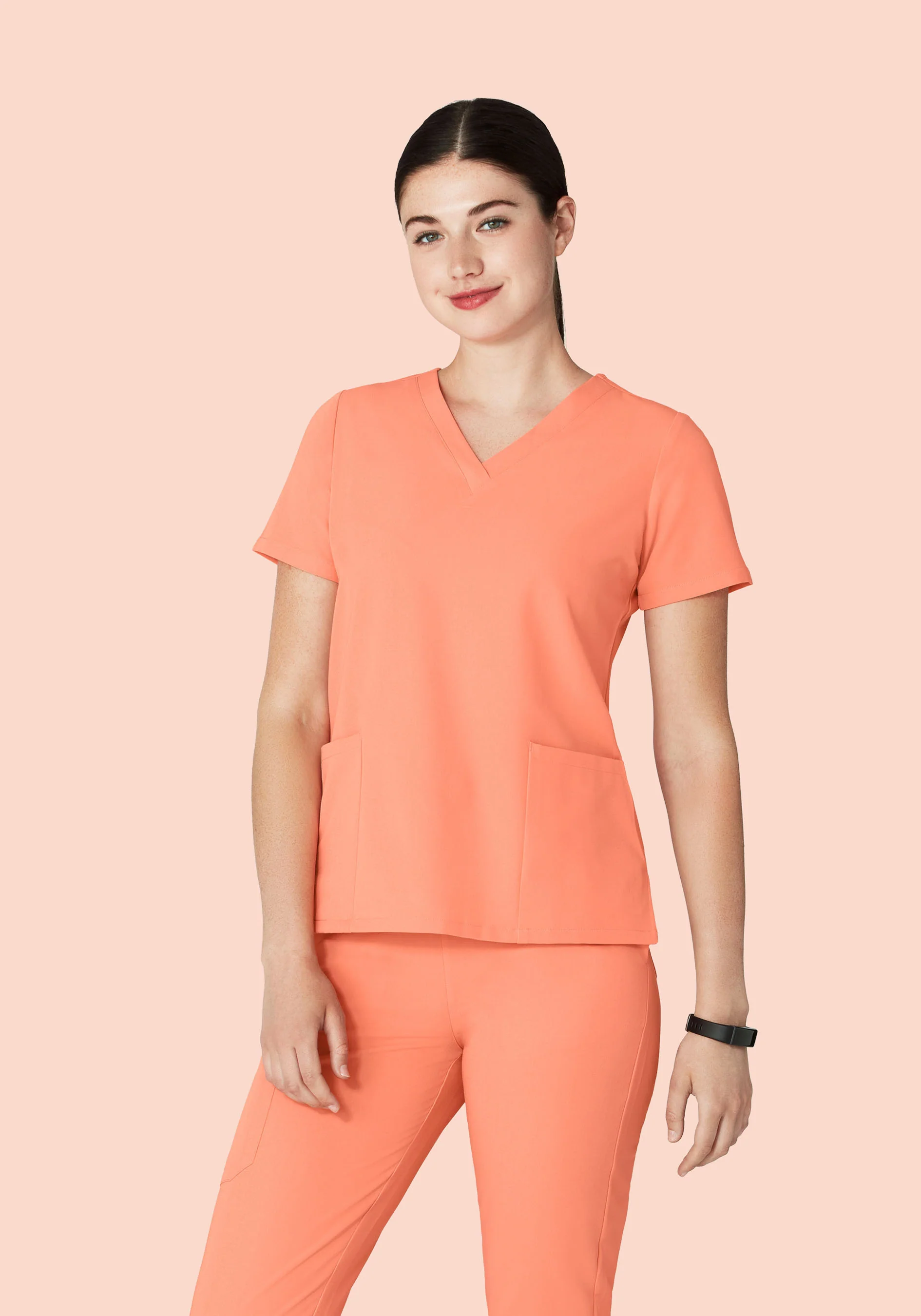 6 Pocket Top Peach
