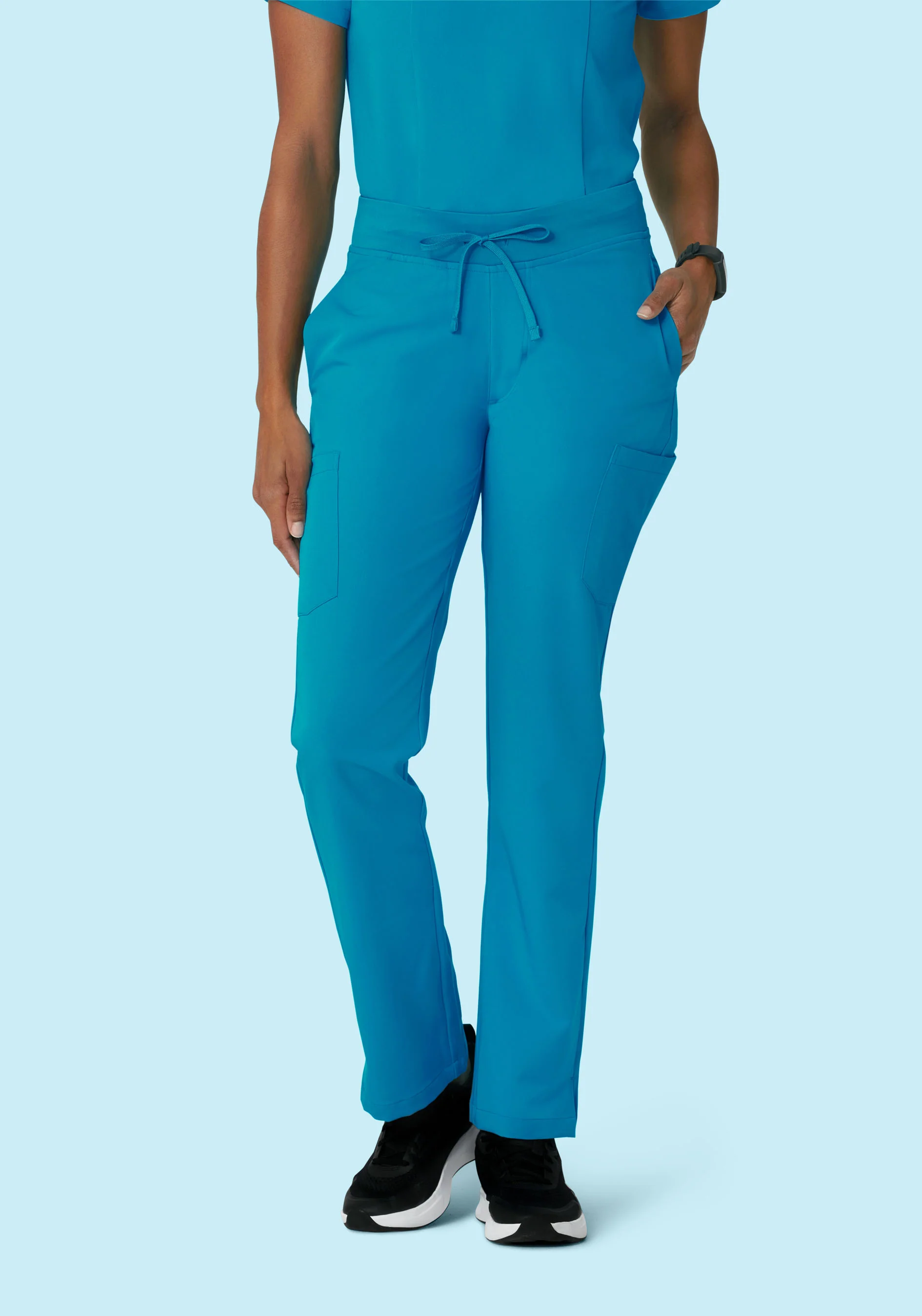 9 Pocket Cargo Pants Azure