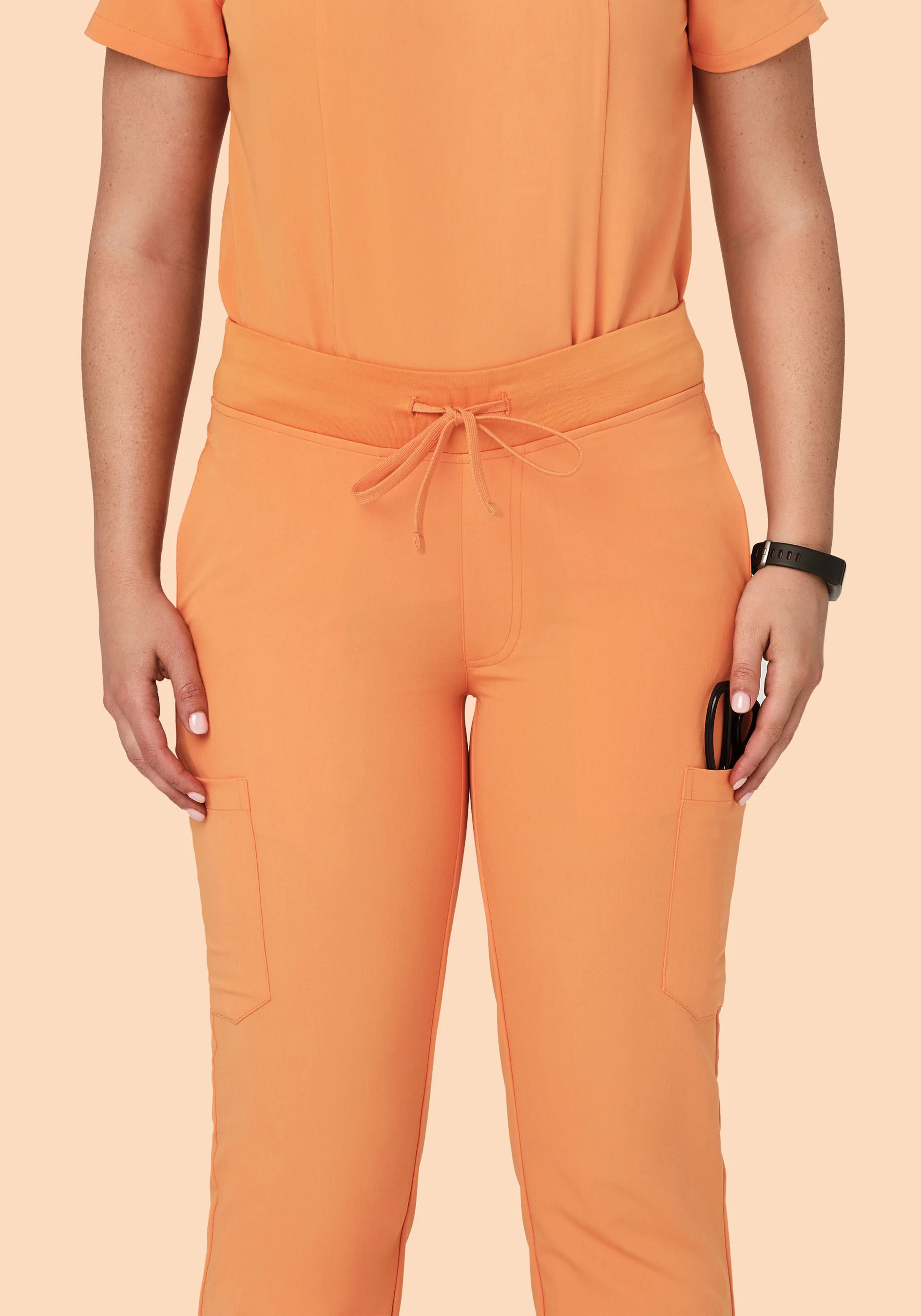 9 Pocket Cargo Pants Cantaloupe - Image 3