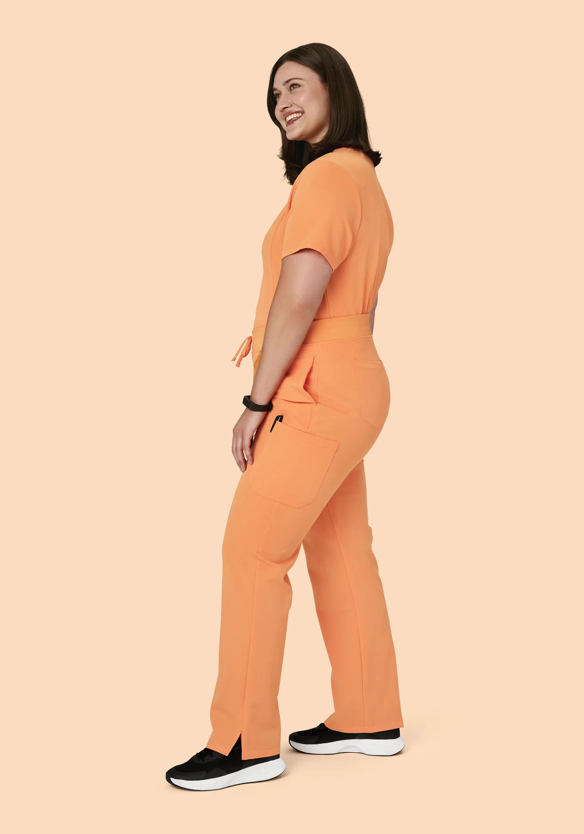 9 Pocket Cargo Pants Cantaloupe - Image 8