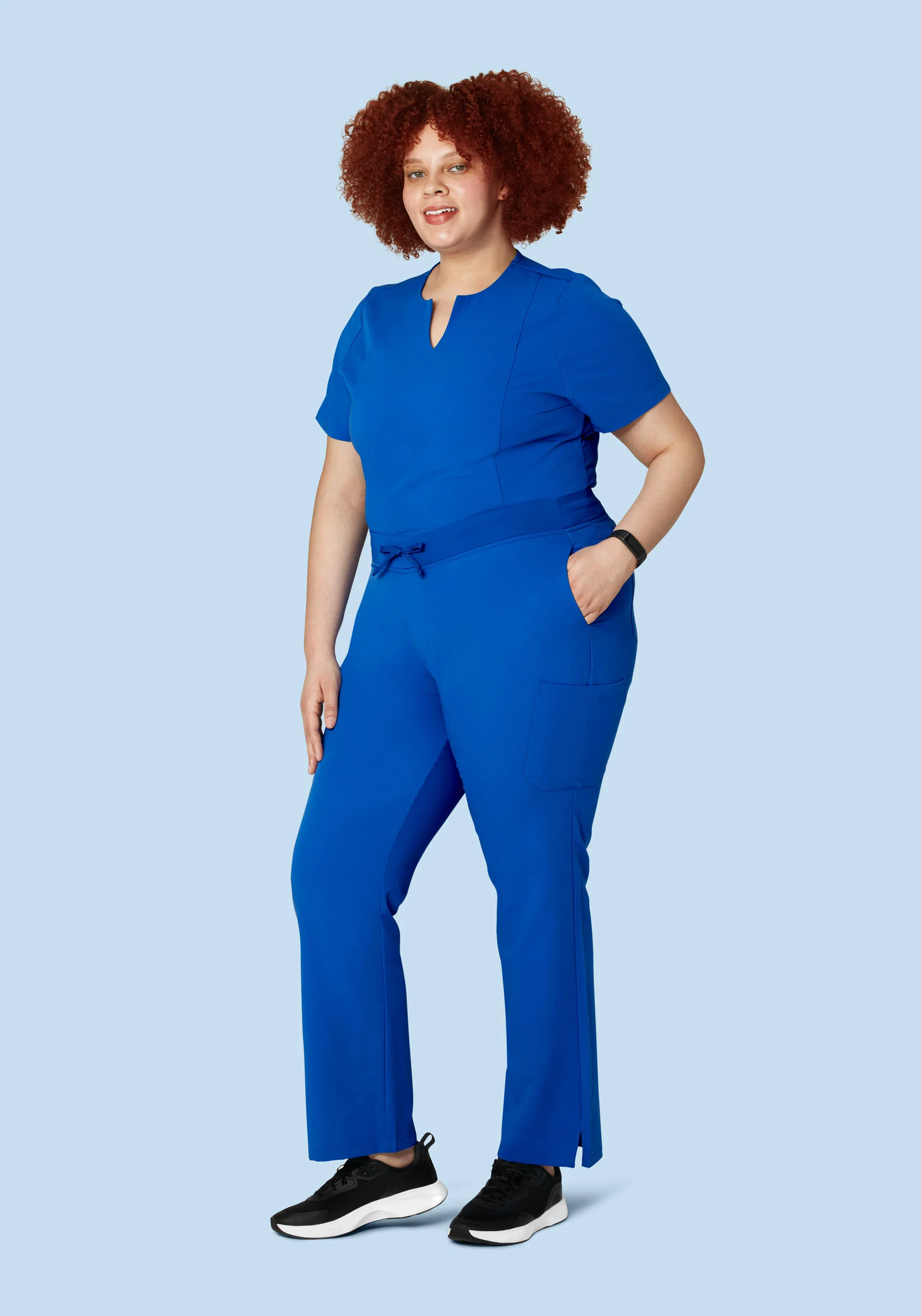 9 Pocket Cargo Pants Cobalt - Image 6