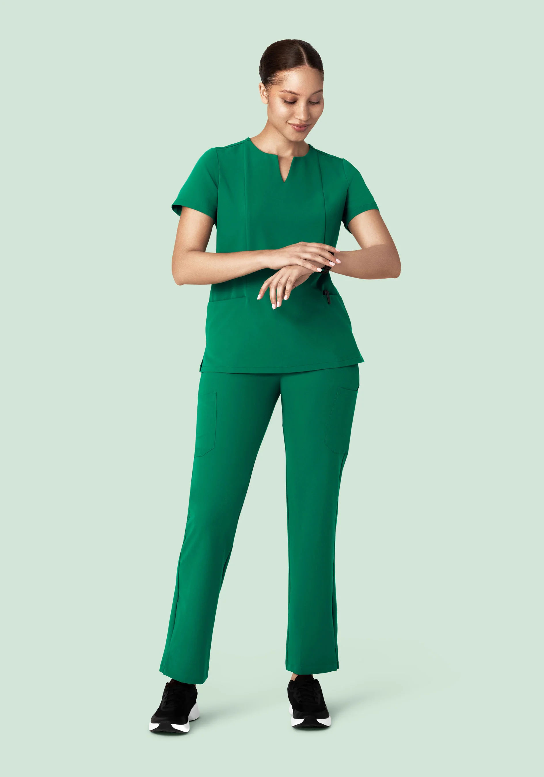 9 Pocket Cargo Pants Envy Green - Image 5