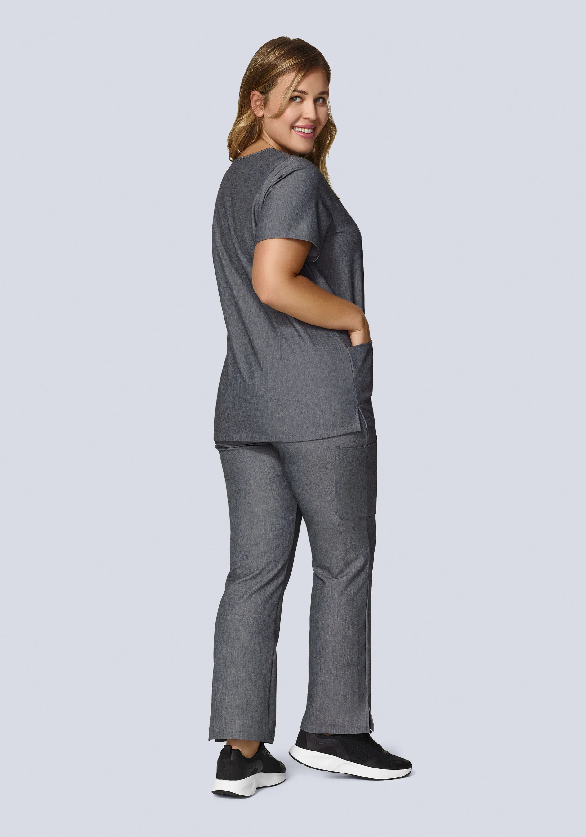 9 Pocket Cargo Pants Gray - Image 4