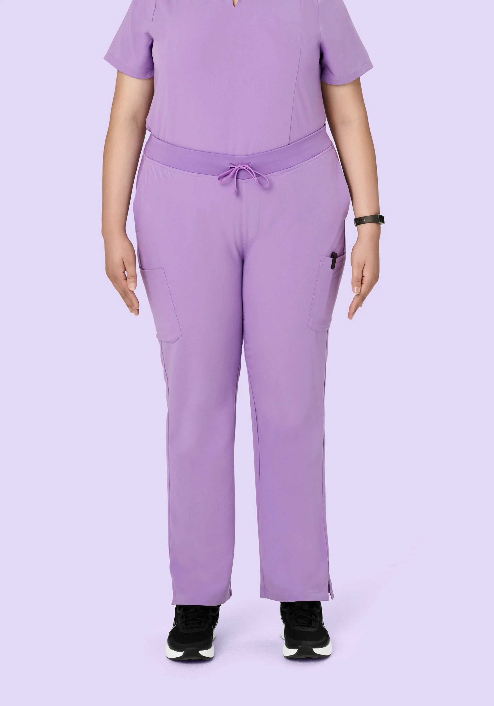 9 Pocket Cargo Pants Lavender - Image 5