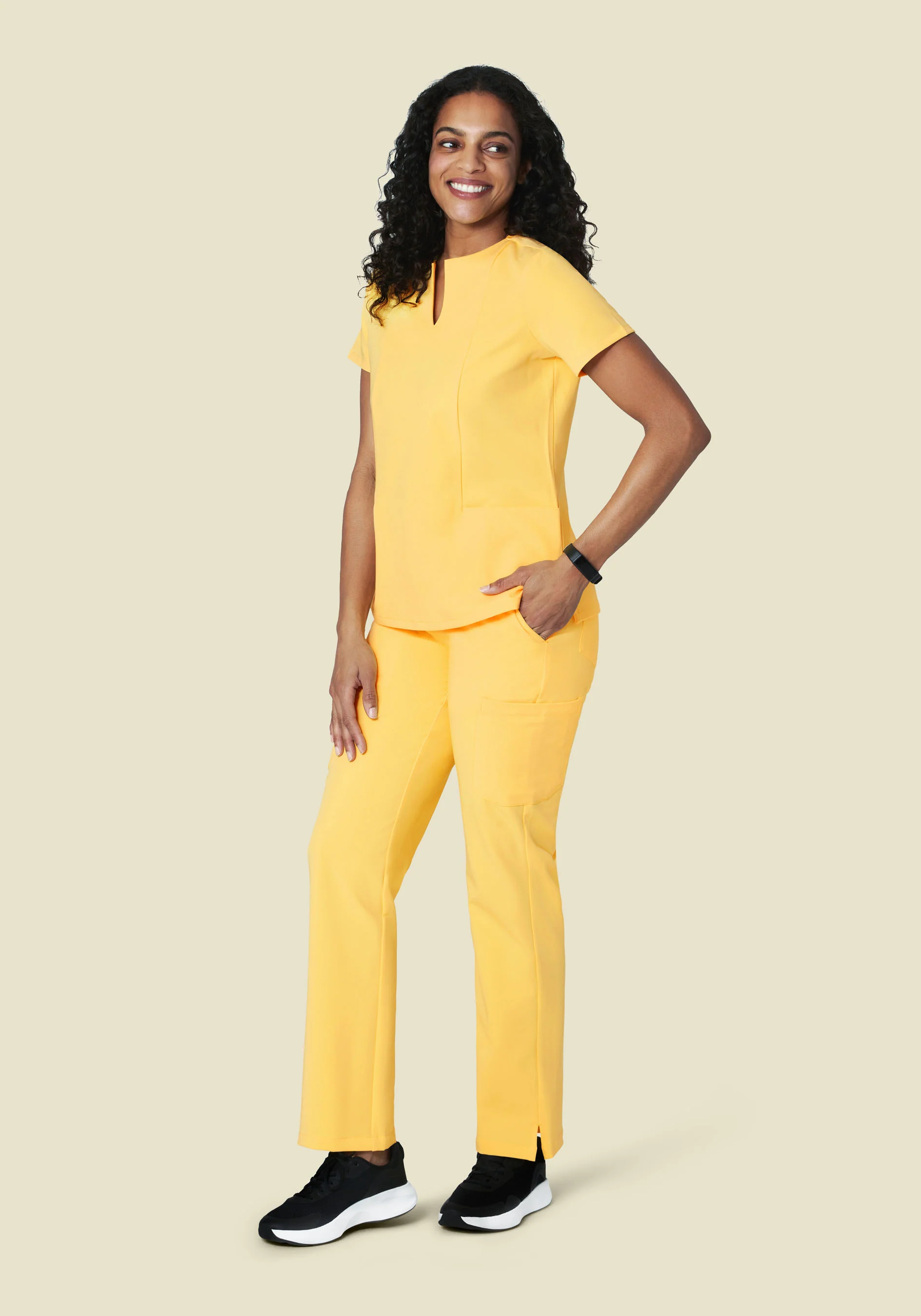 9 Pocket Cargo Pants Lemonade - Image 4