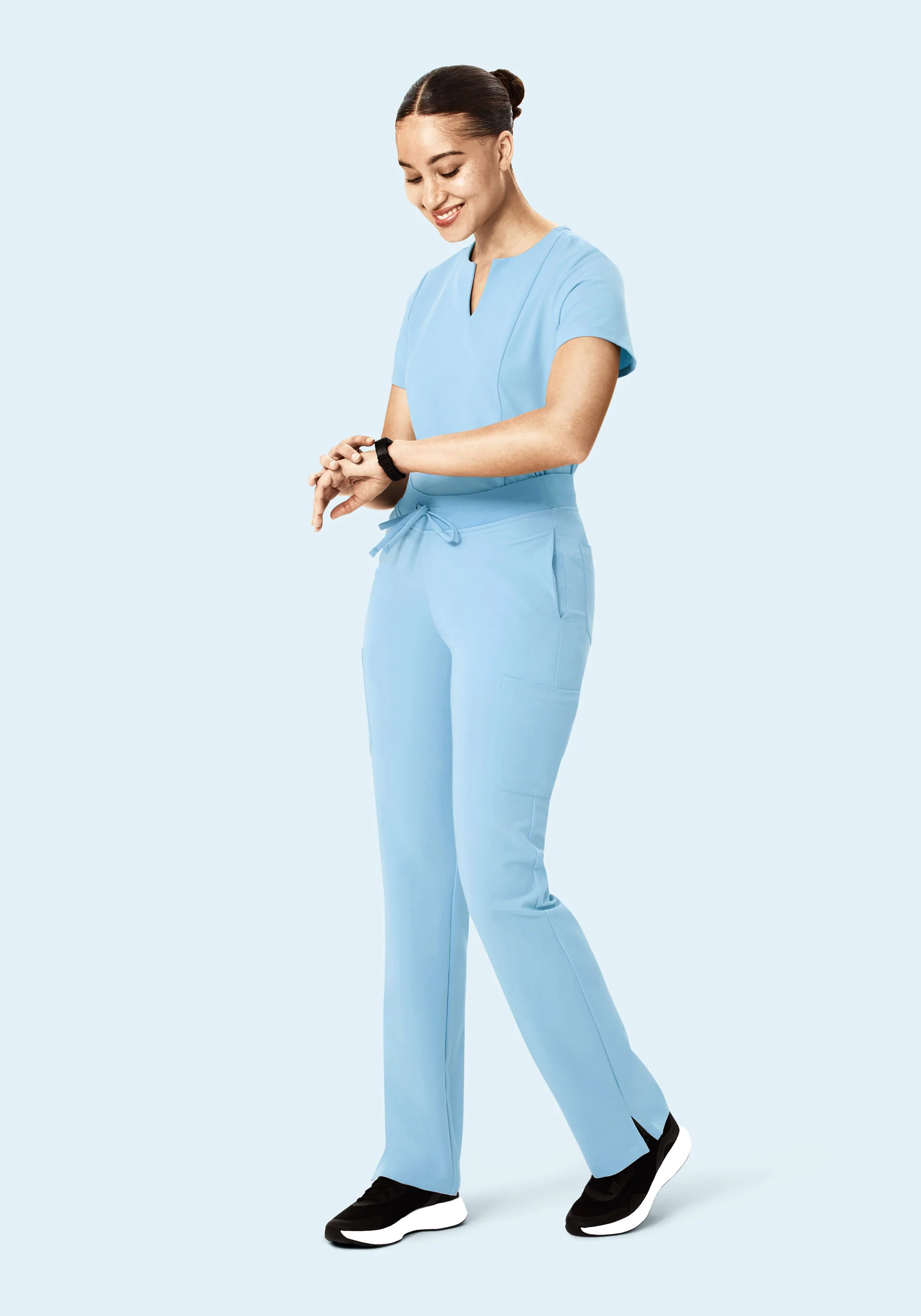 9 Pocket Cargo Pants Nordic Blue - Image 2