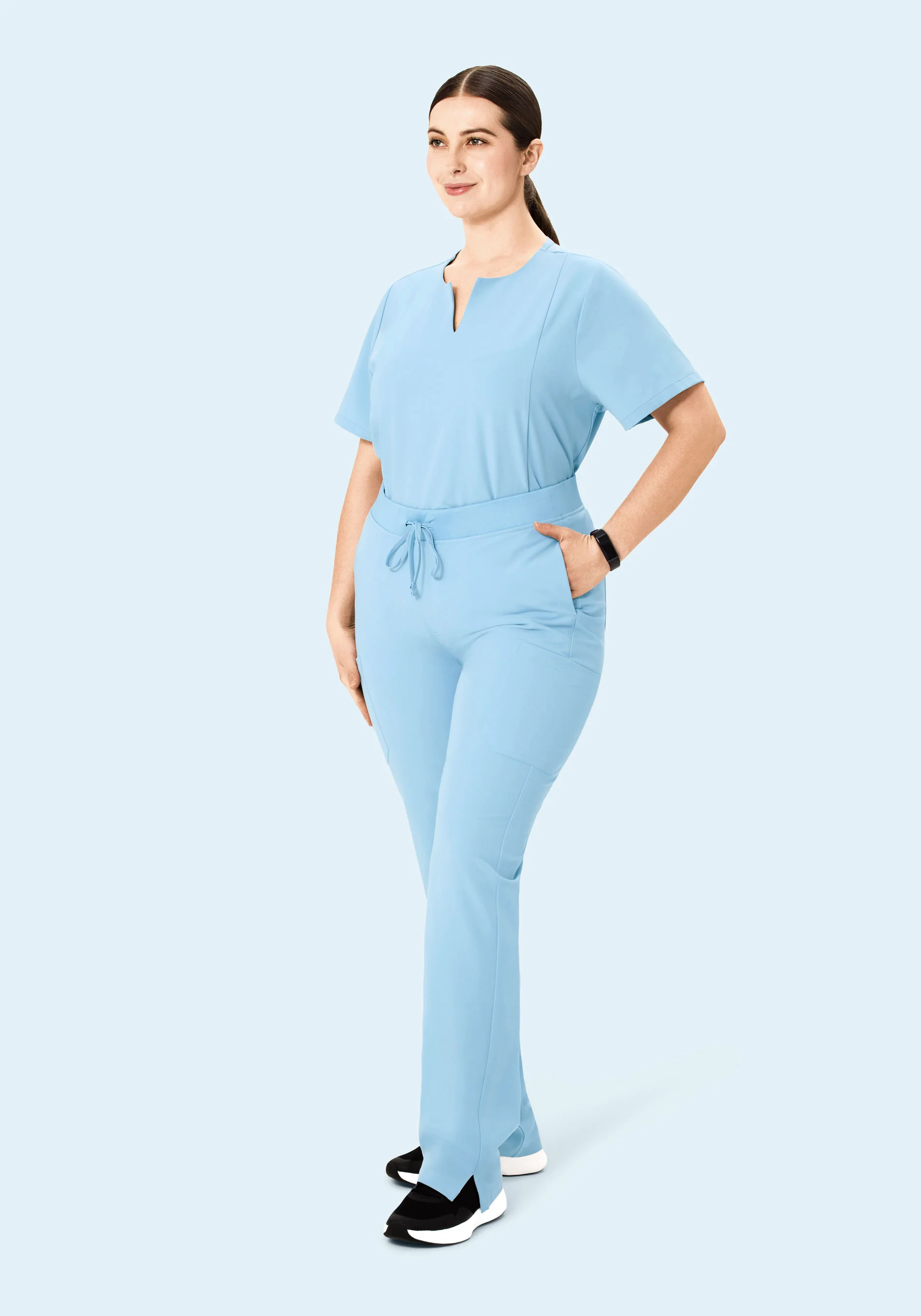 9 Pocket Cargo Pants Nordic Blue - Image 6