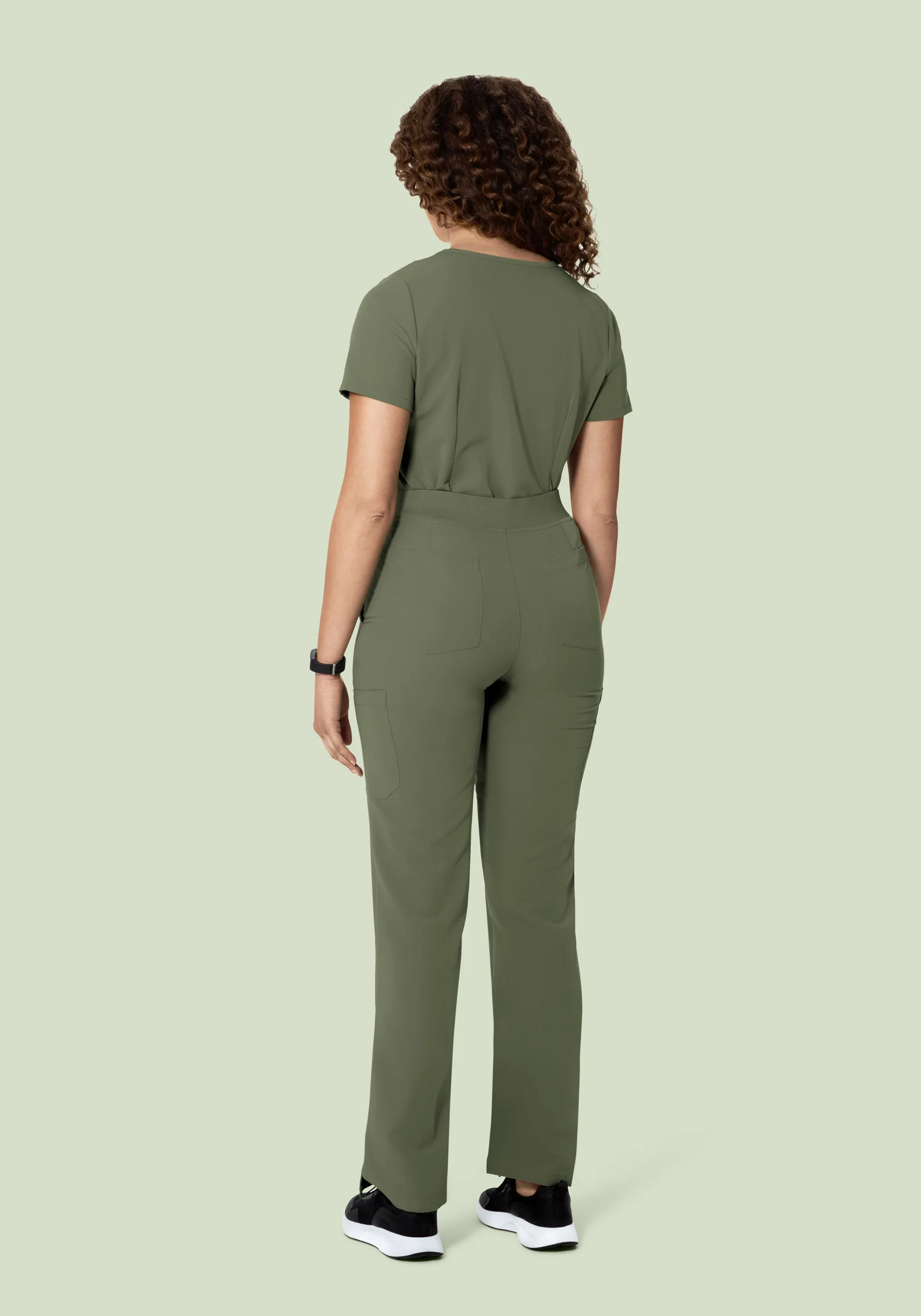 9 Pocket Cargo Pants Thyme - Image 4