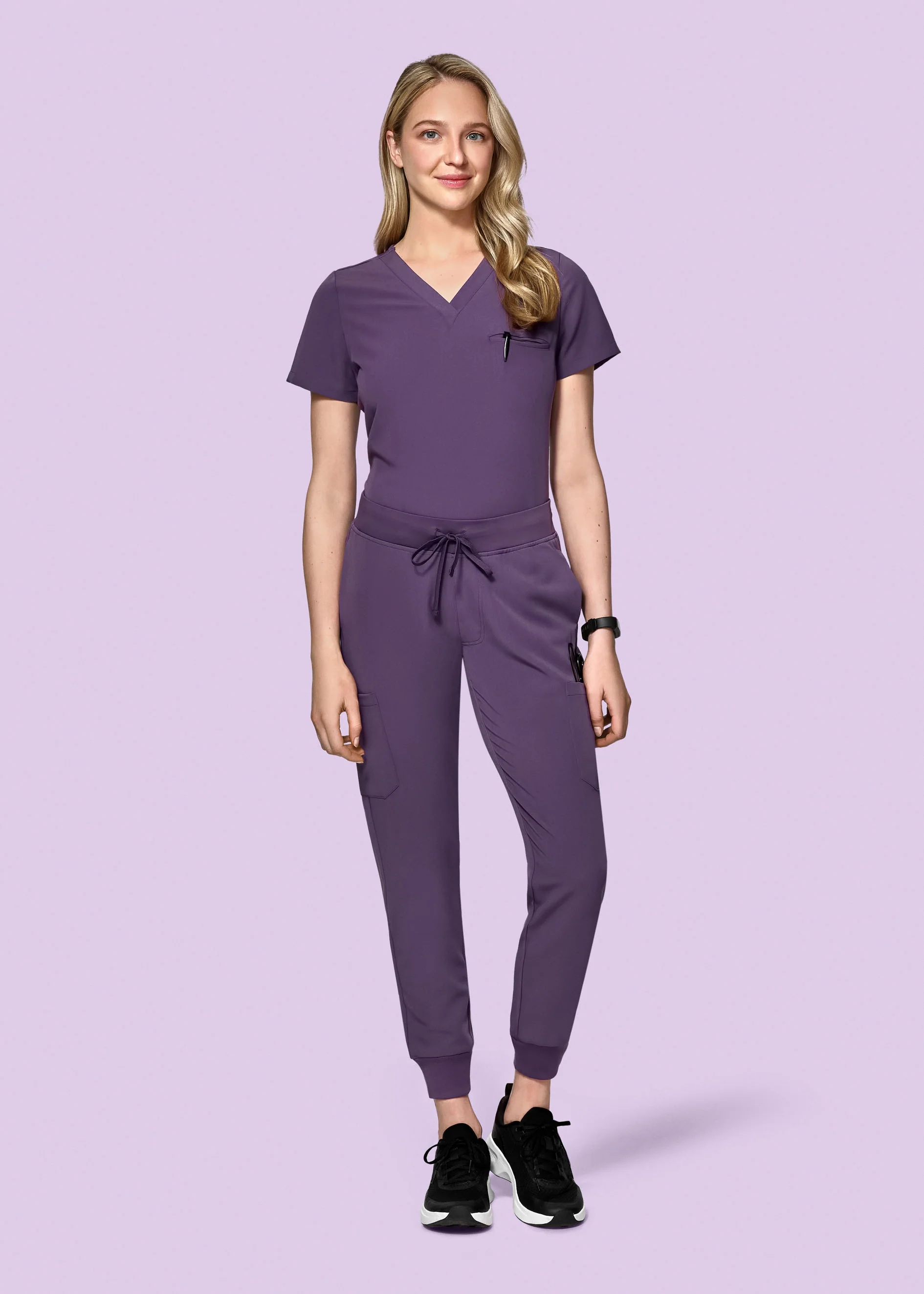 9 Pocket Joggers Dewberry - Image 2