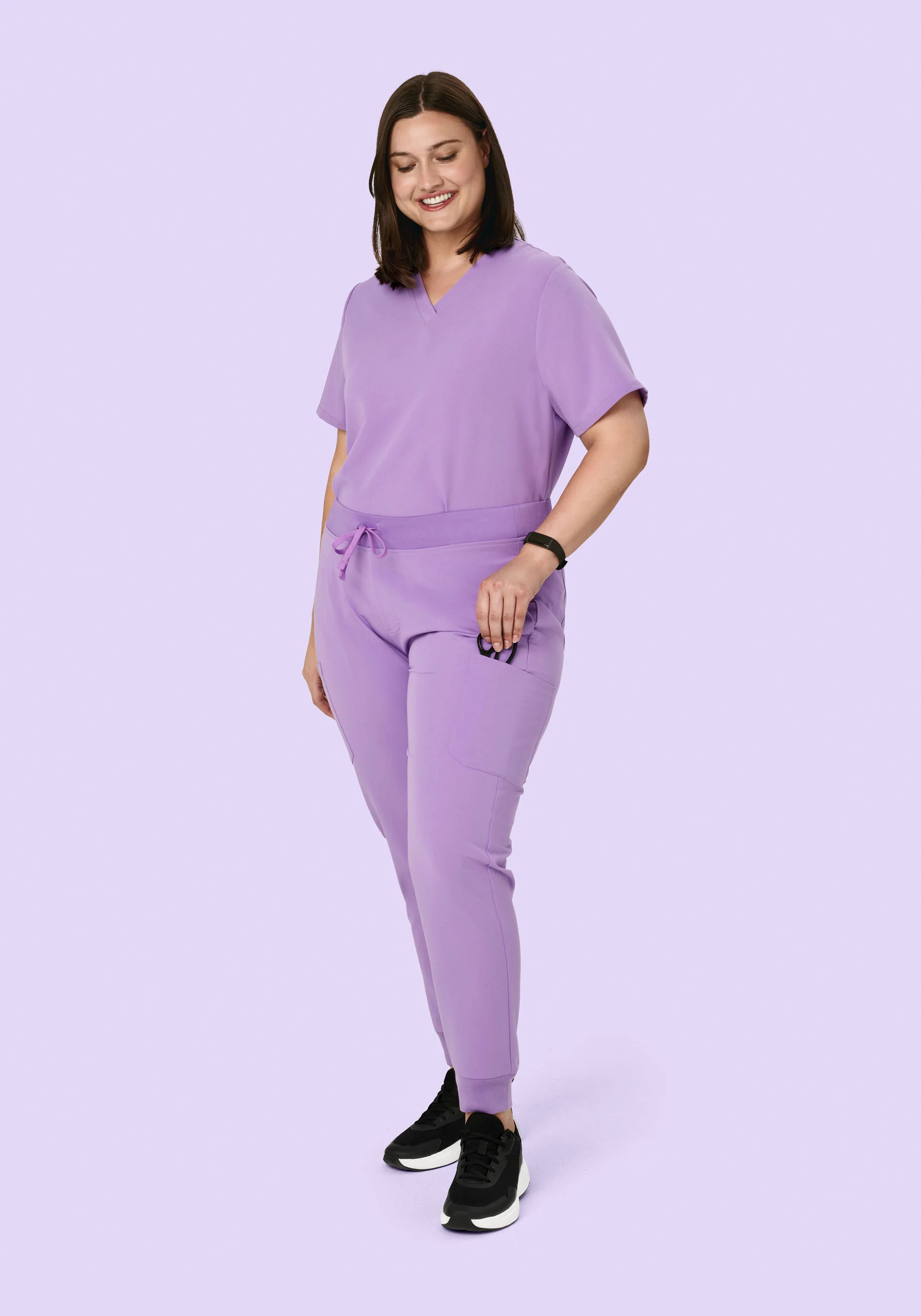 9 Pocket Joggers Lavender - Image 7