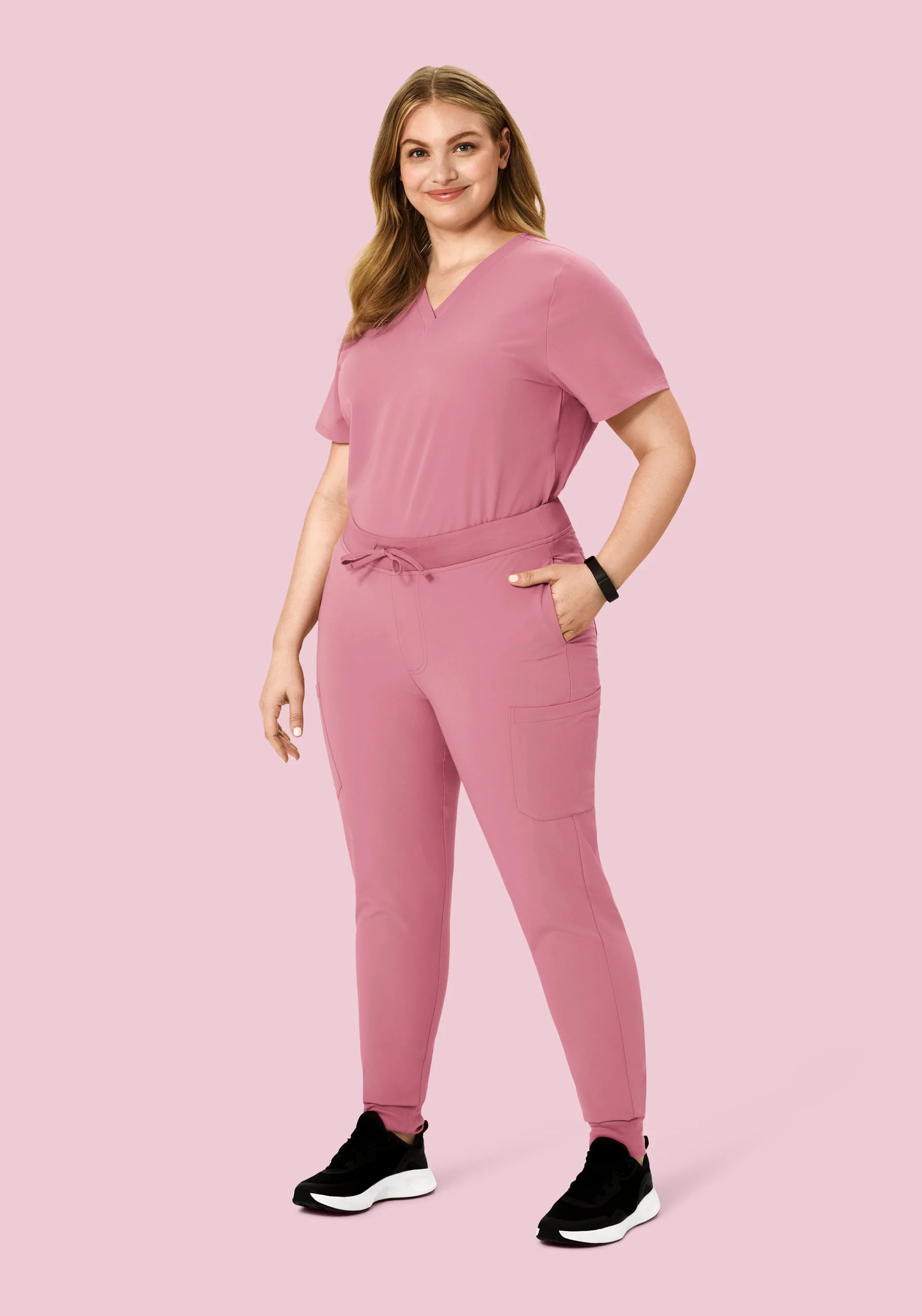 9 Pocket Joggers Rosé - Image 6