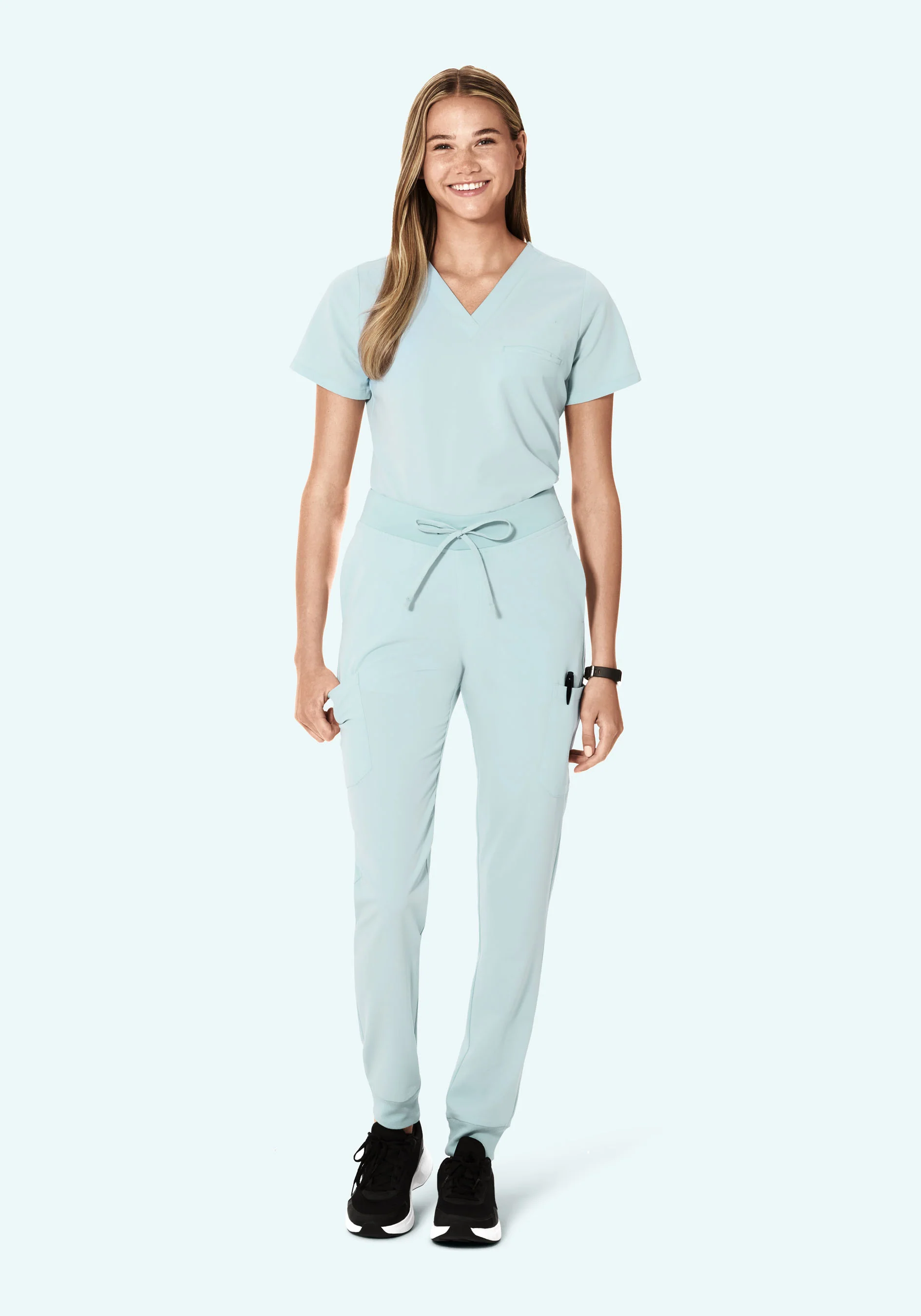 9 Pocket Joggers Sky - Image 2