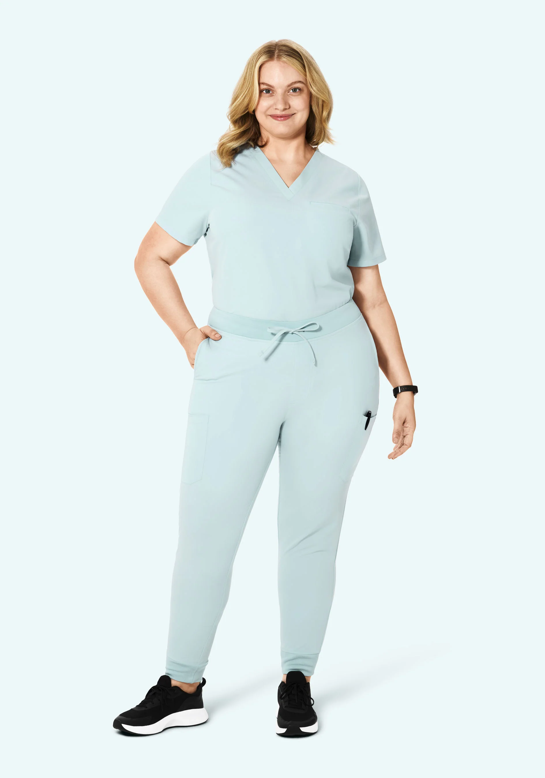 9 Pocket Joggers Sky - Image 6