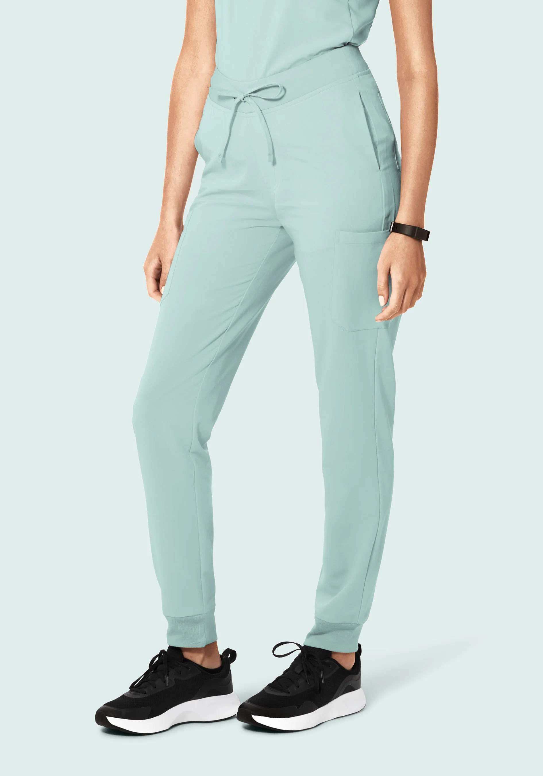 9 Pocket Joggers Sterling Blue