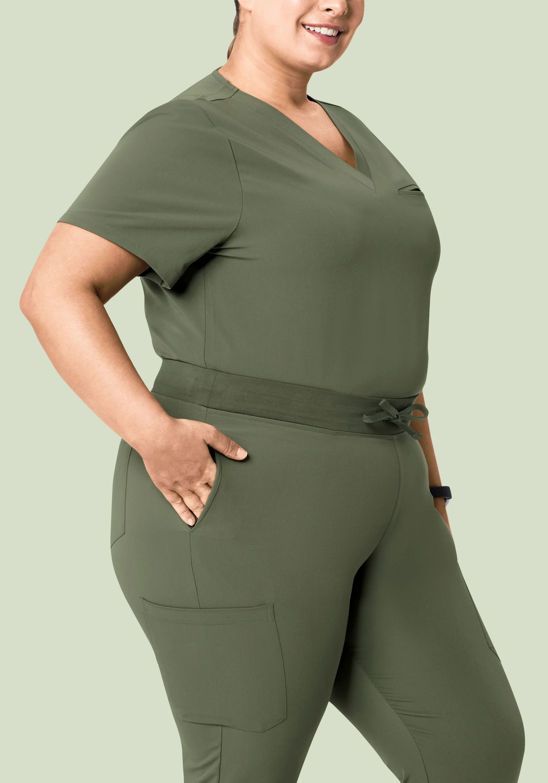 9 Pocket Joggers Thyme - Image 7
