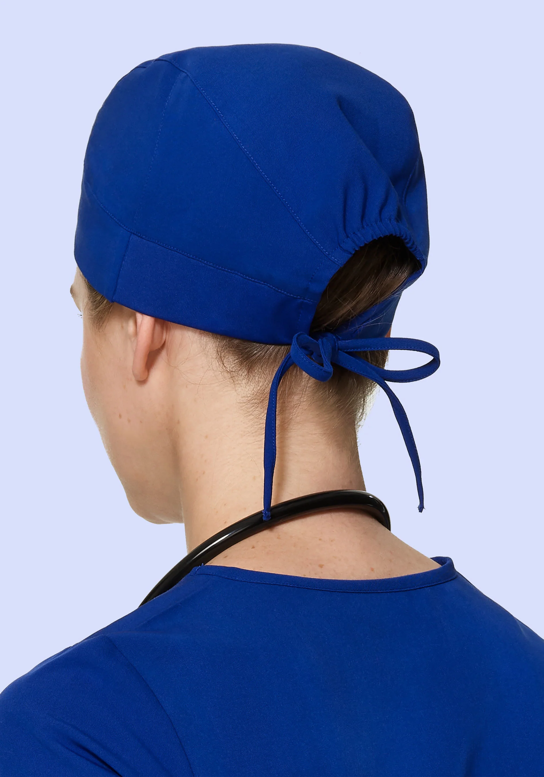 Contemporary Scrub Cap Galaxy Blue - Image 3