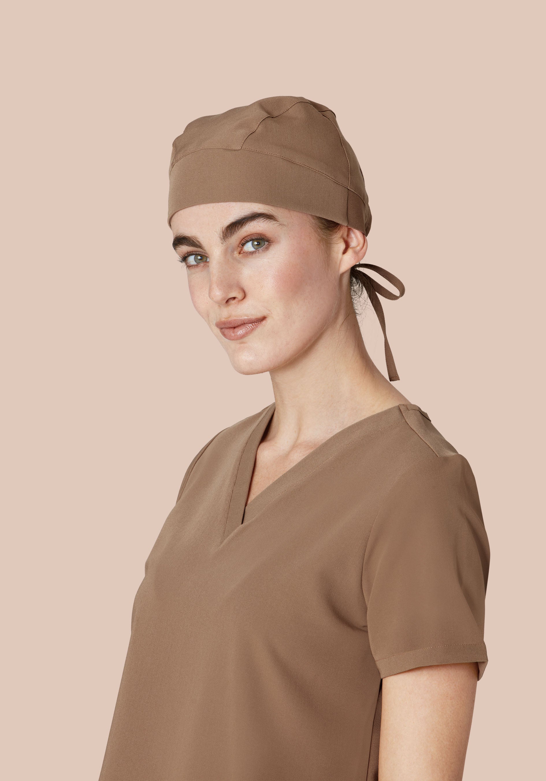 Contemporary Scrub Cap Mocha