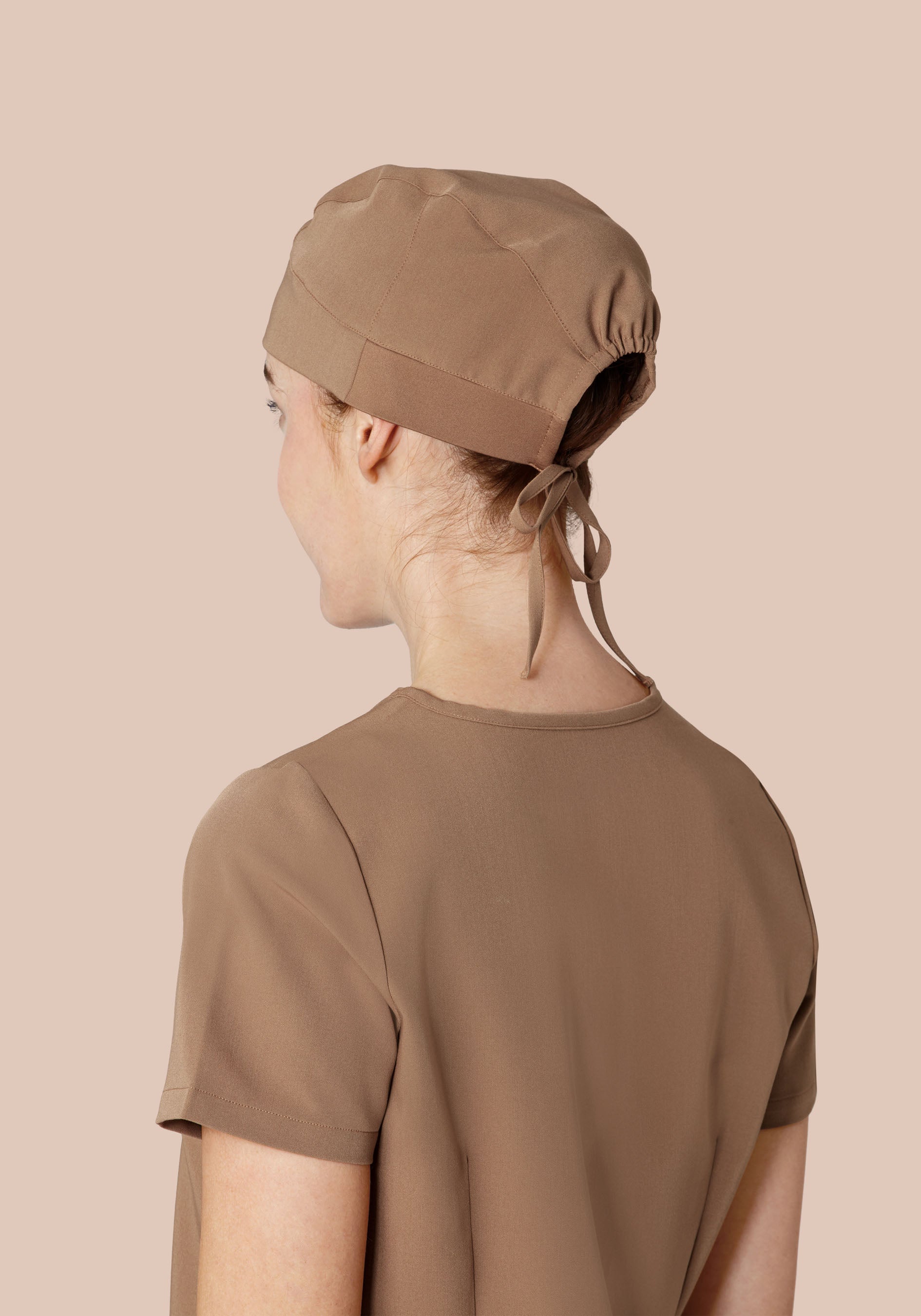 Contemporary Scrub Cap Mocha - Image 2