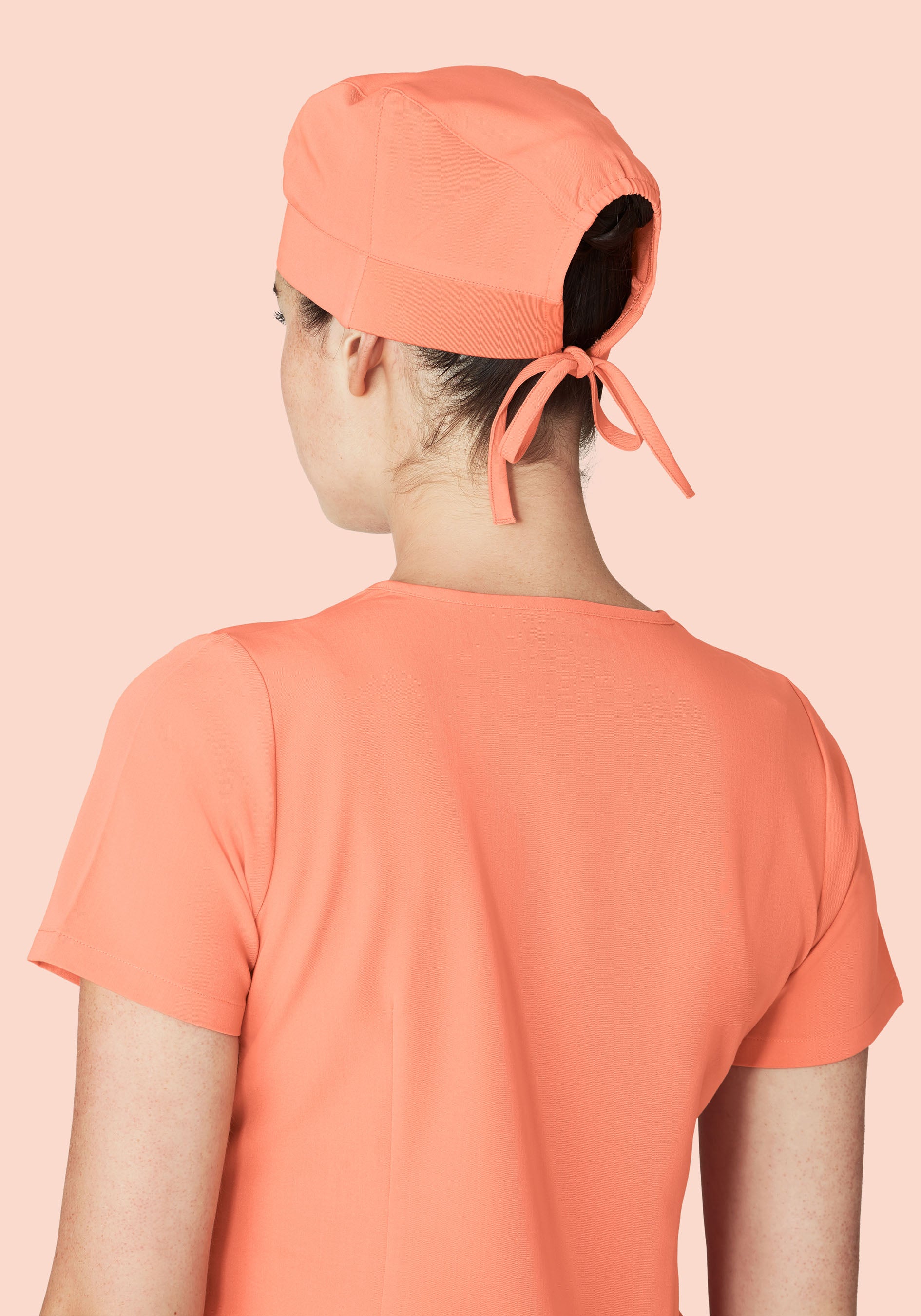 Contemporary Scrub Cap Peach - Image 2