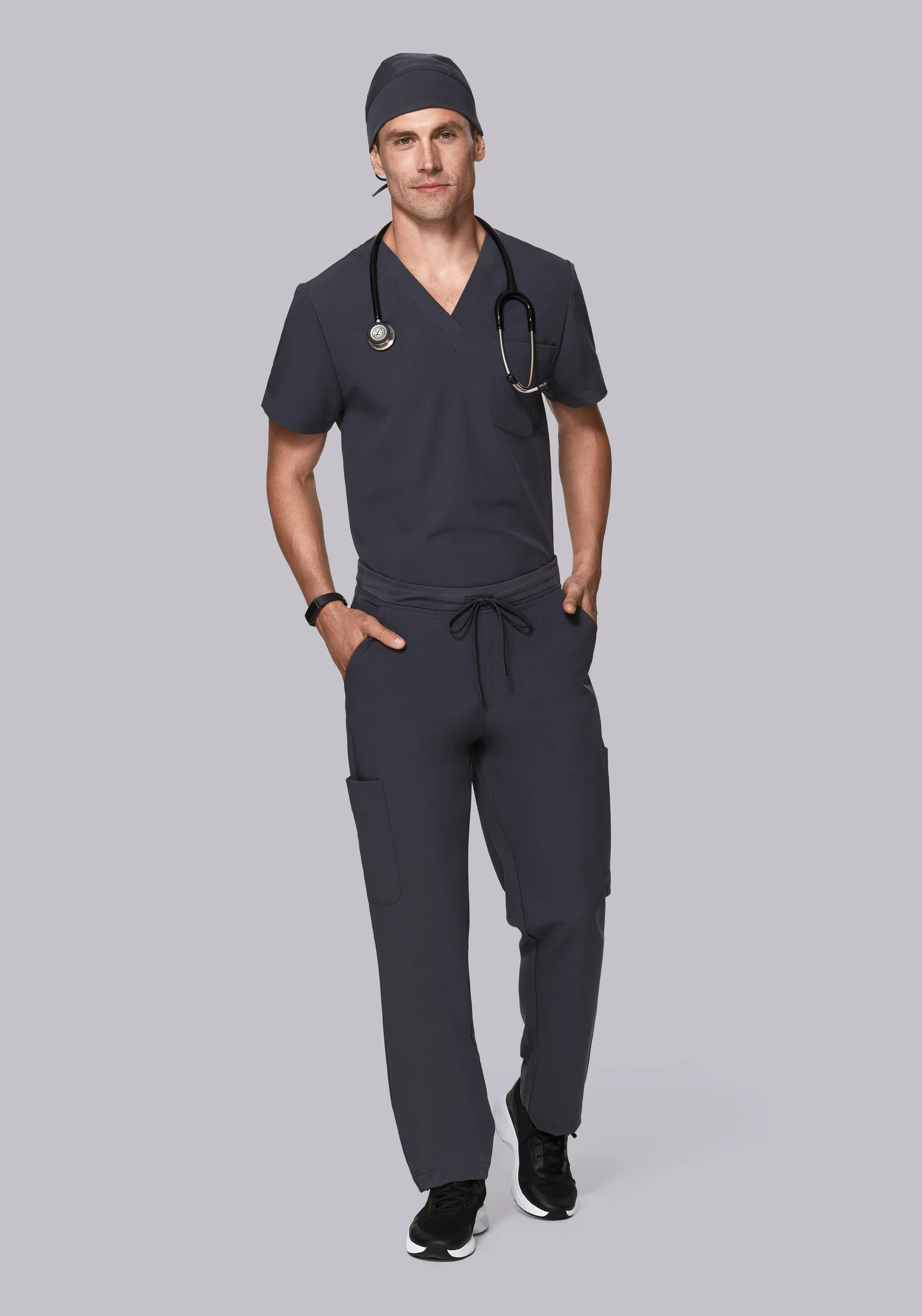 Contemporary Scrub Cap Pewter - Image 4