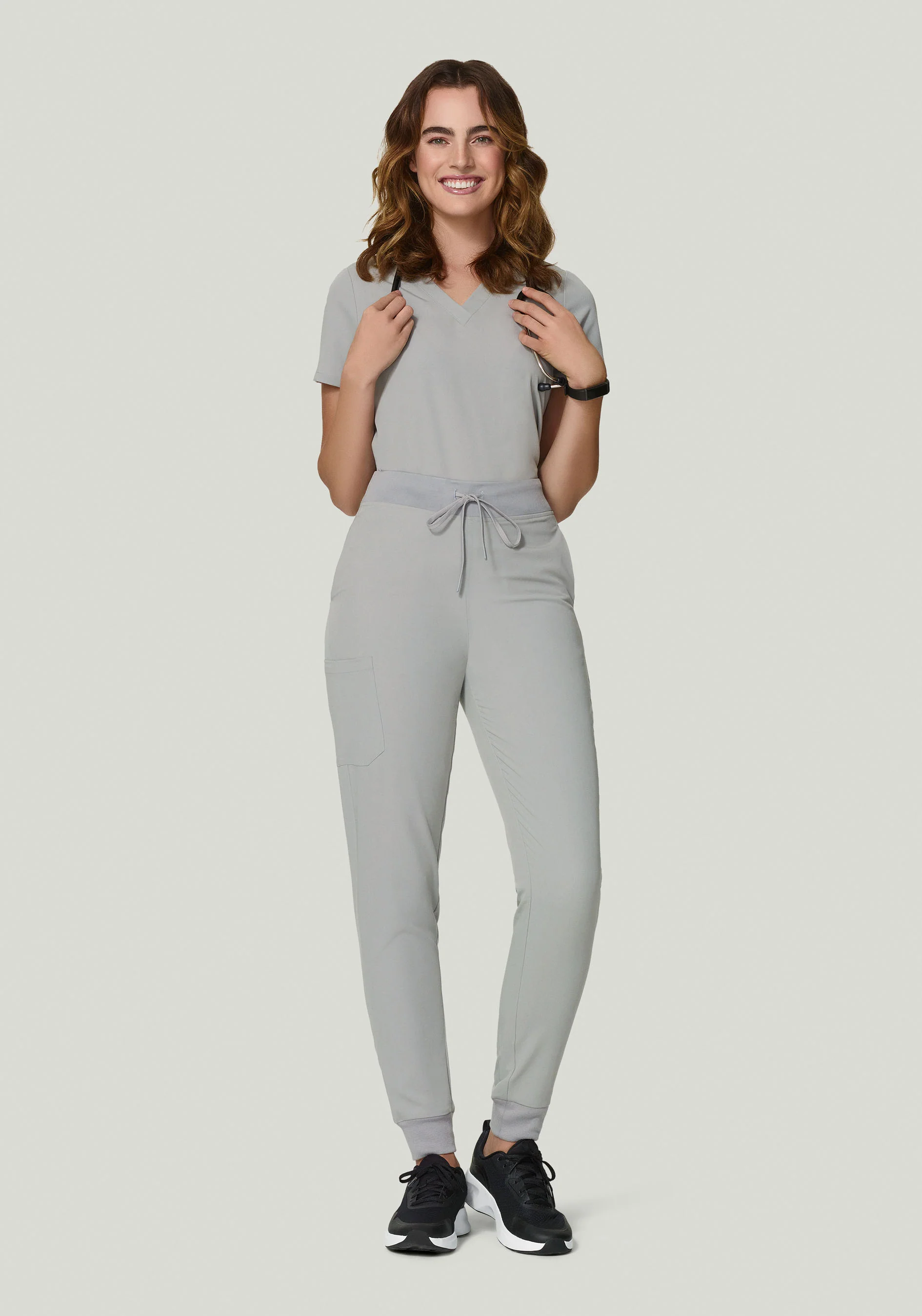 High Waisted Joggers Cloud - Image 2