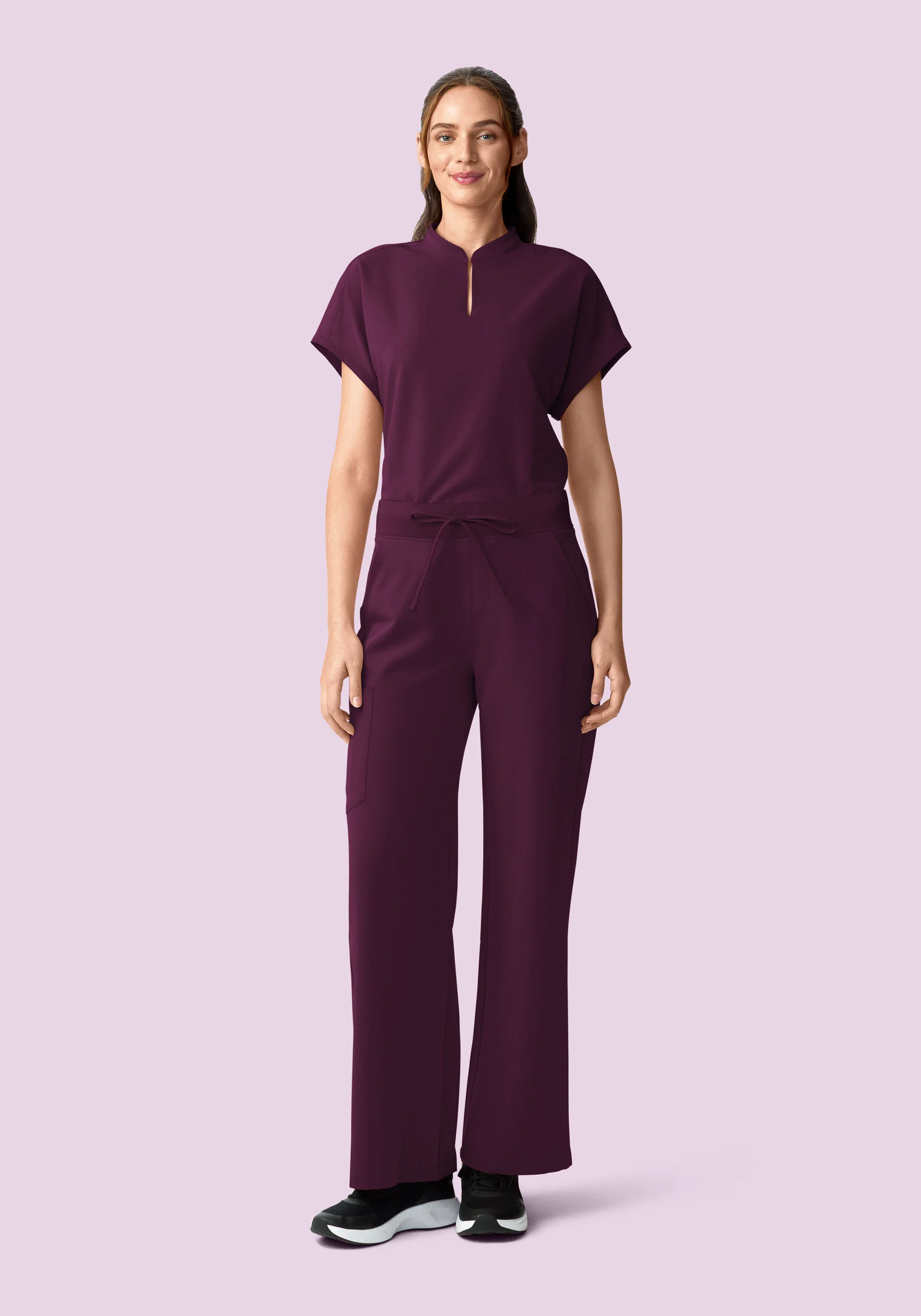 High Waisted Wide Leg Açaí - Image 2