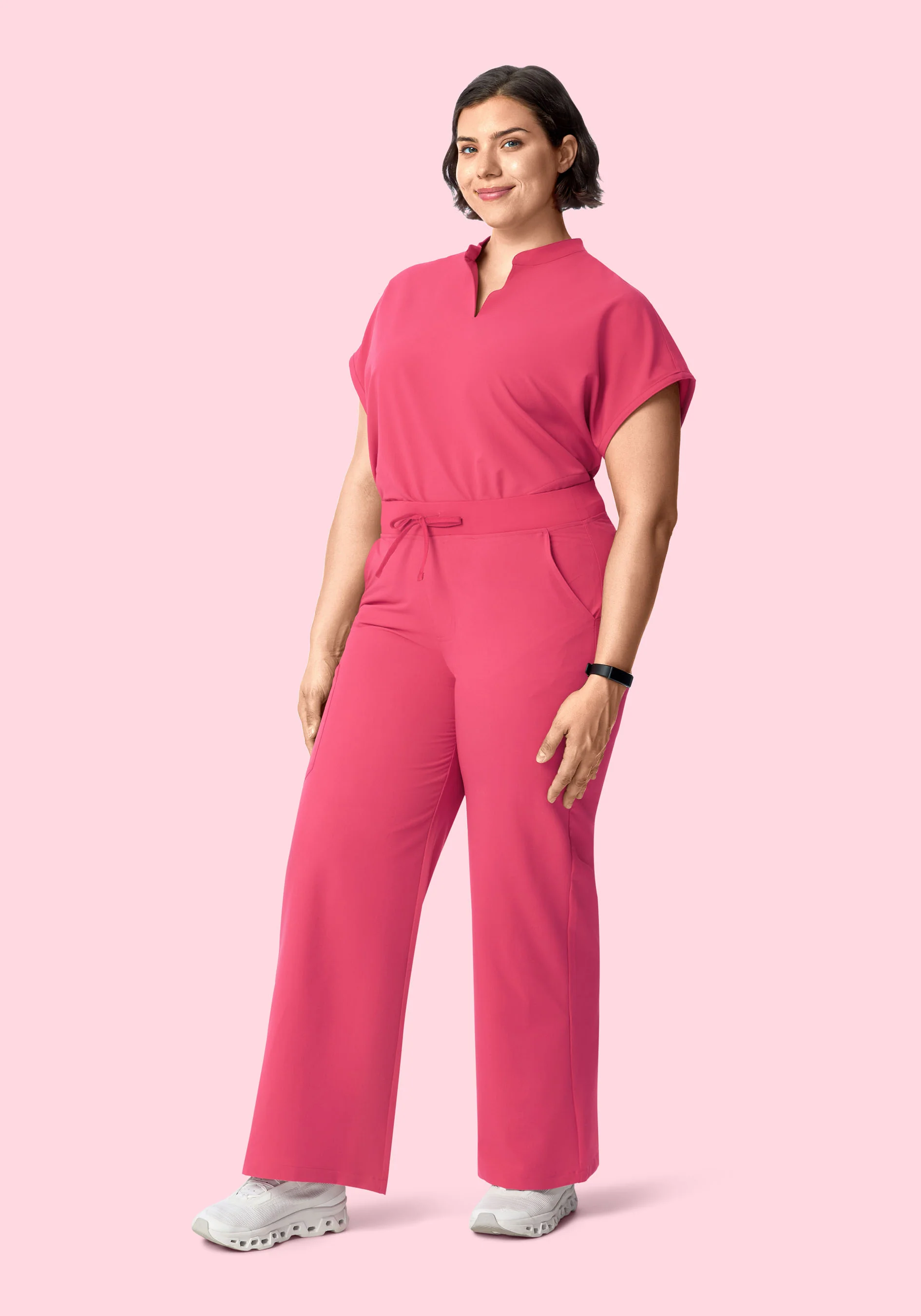 Mandarin Dolman Top Carmine - Image 8