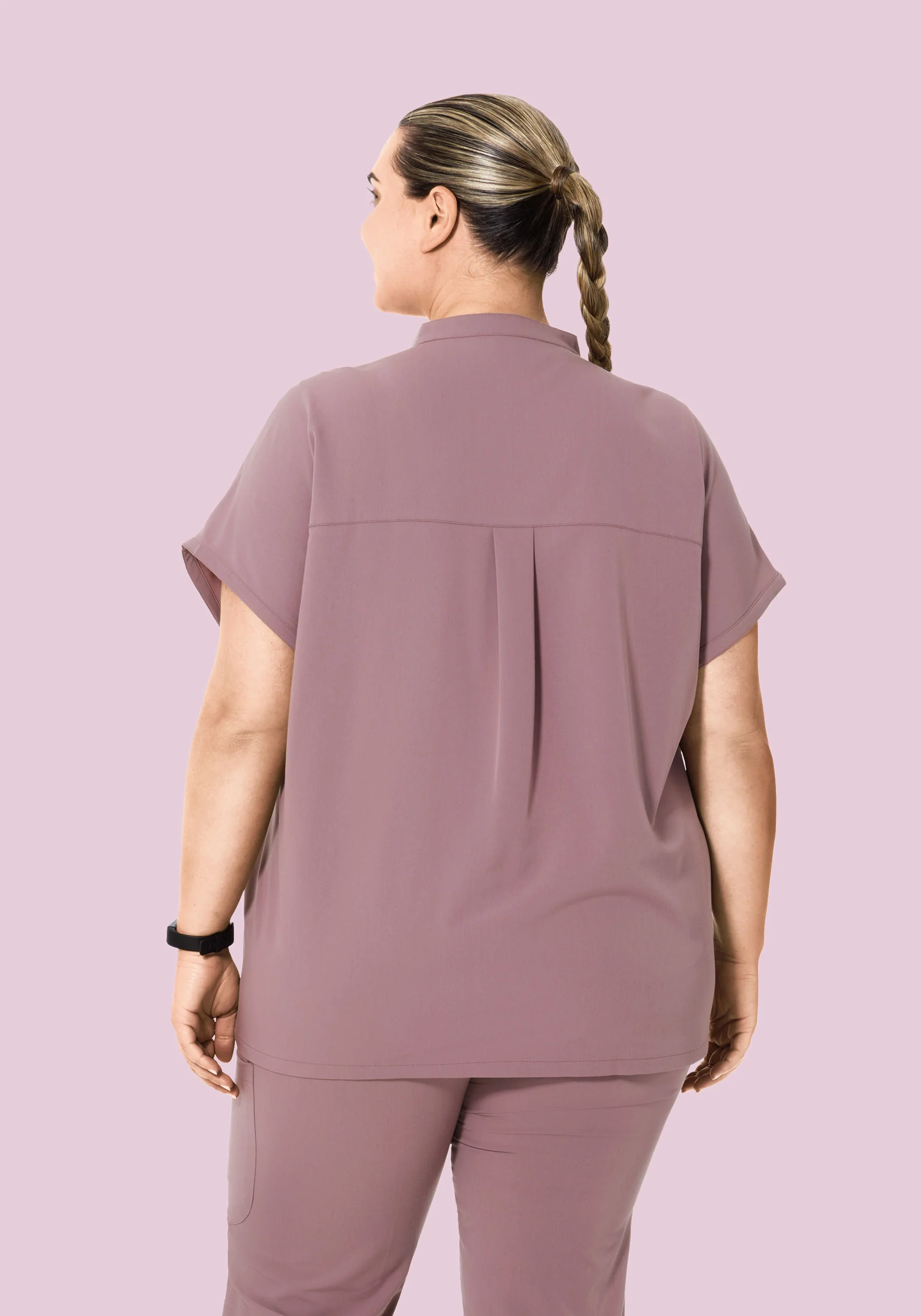 Mandarin Dolman Top Dusk - Image 7
