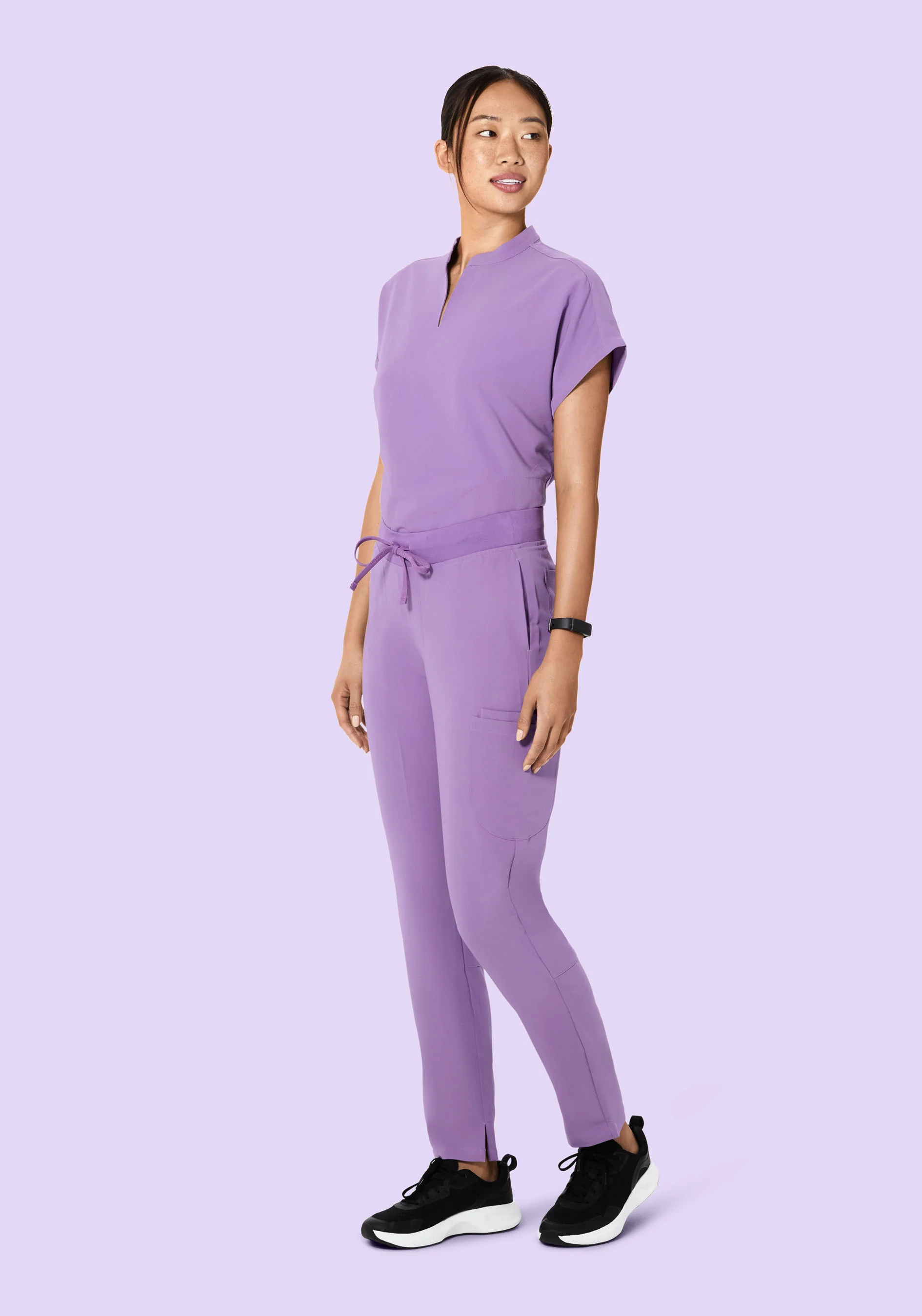 Mandarin Dolman Top Lavender - Image 3