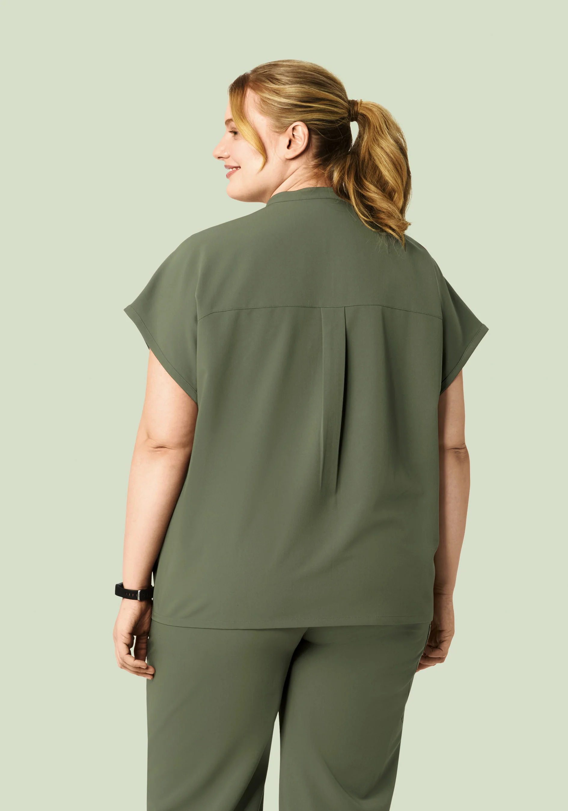 Mandarin Dolman Top Thyme - Image 5