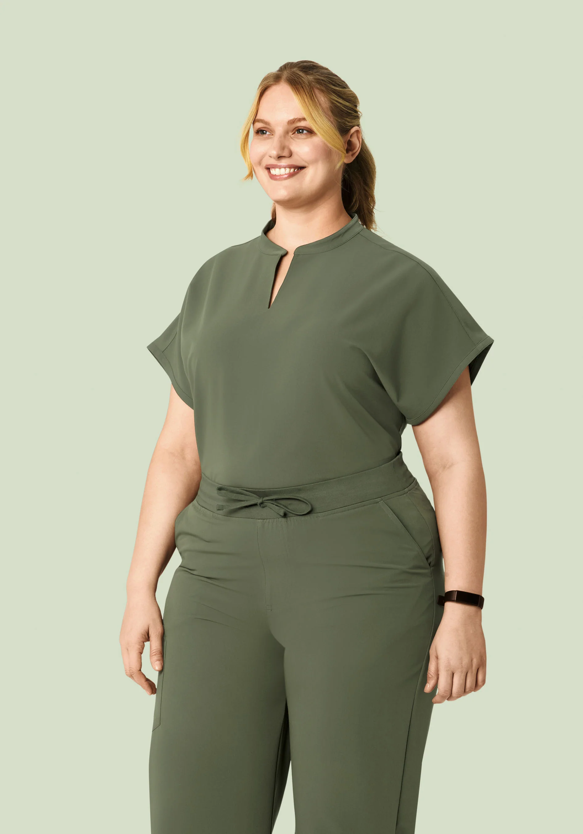 Mandarin Dolman Top Thyme - Image 7
