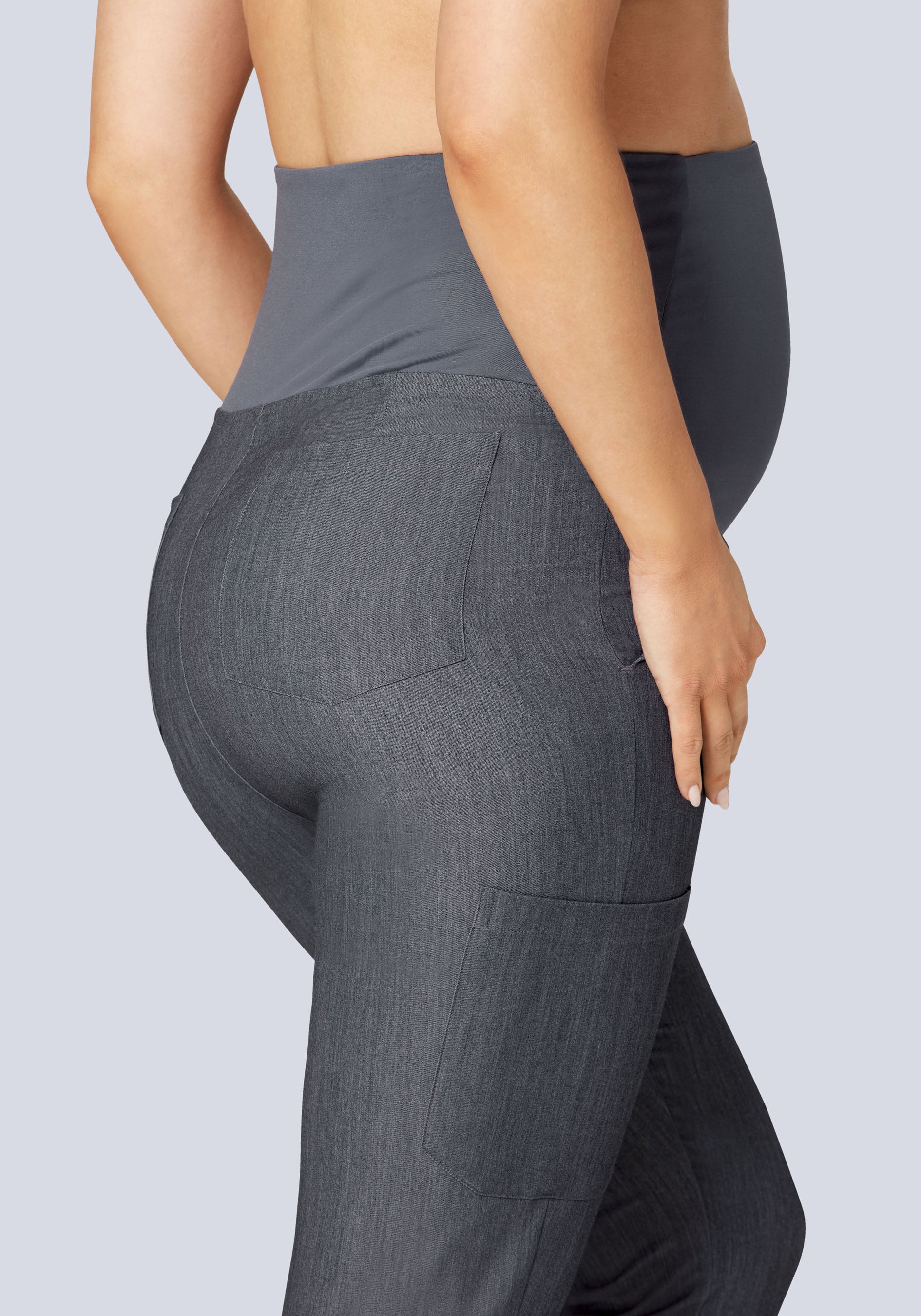 Maternity Joggers Gray - Image 3