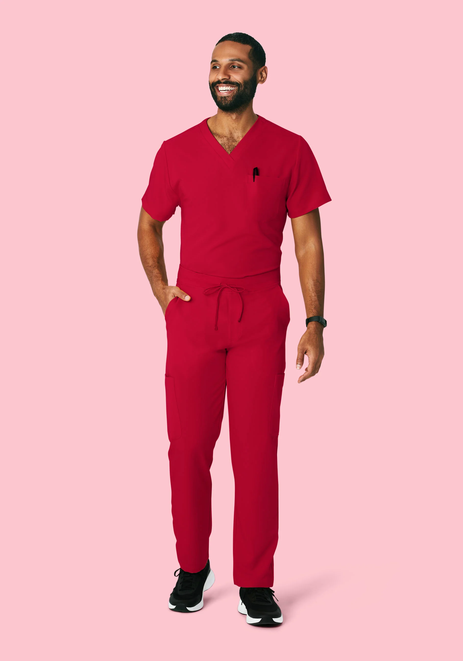 7 Pocket Cargos Crimson - Image 2