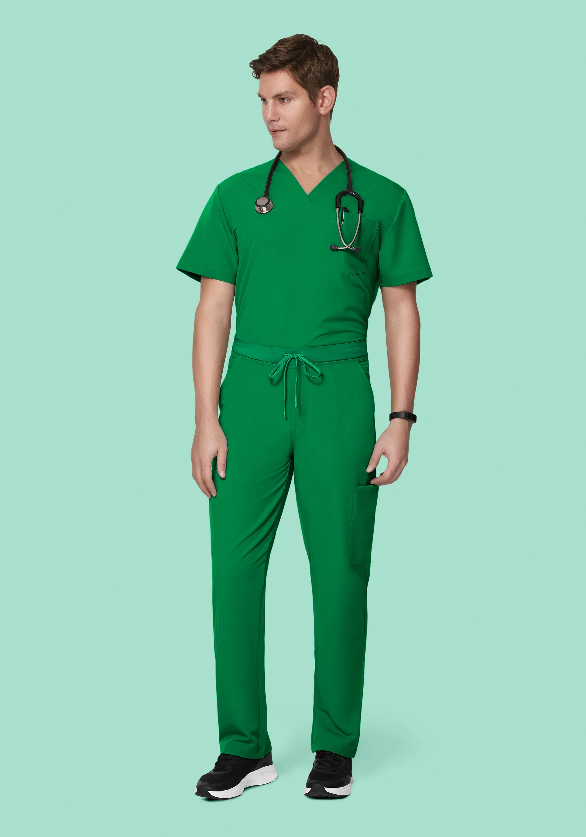 7 Pocket Cargos Emerald - Image 2