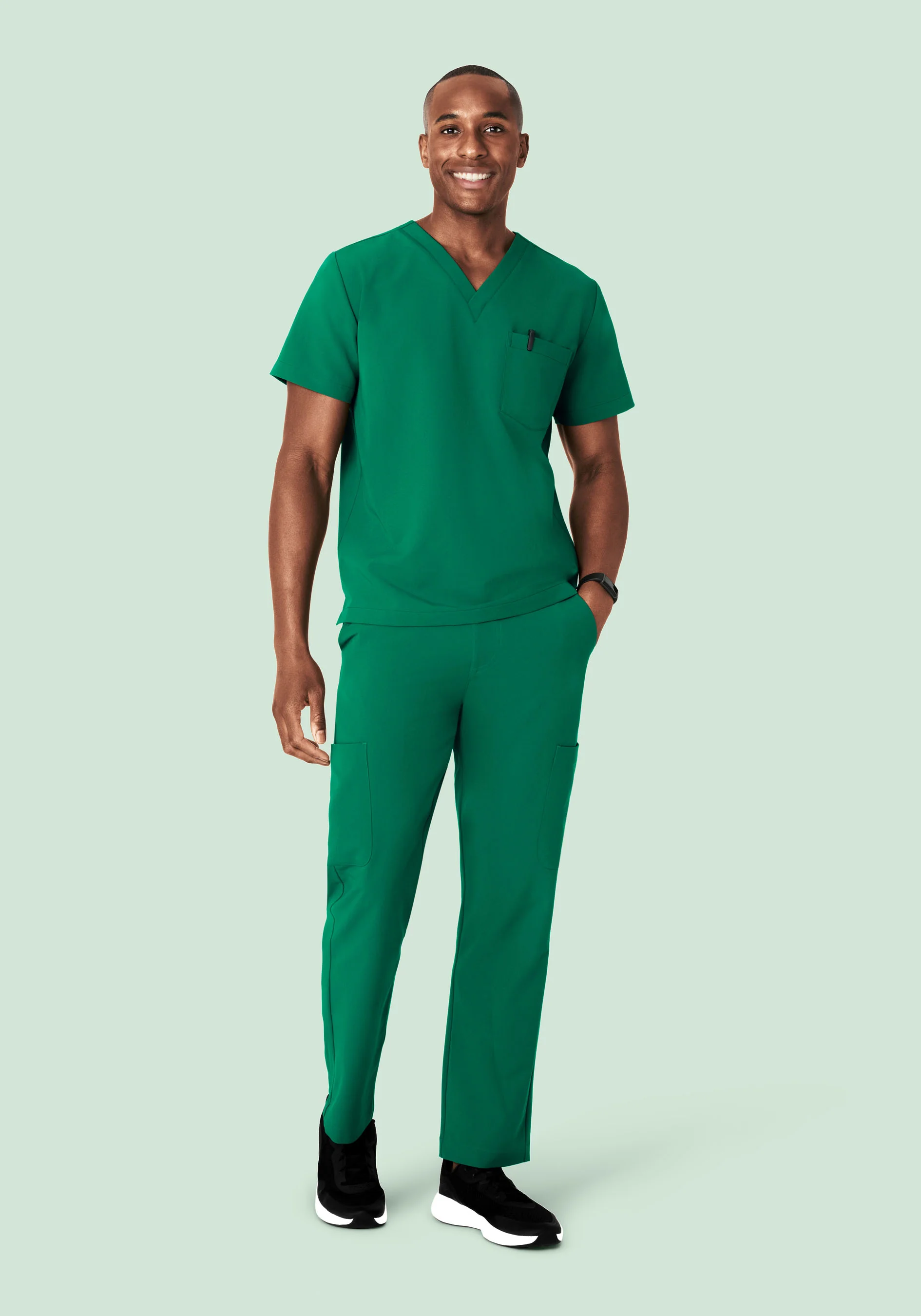 7 Pocket Cargos Envy Green - Image 4