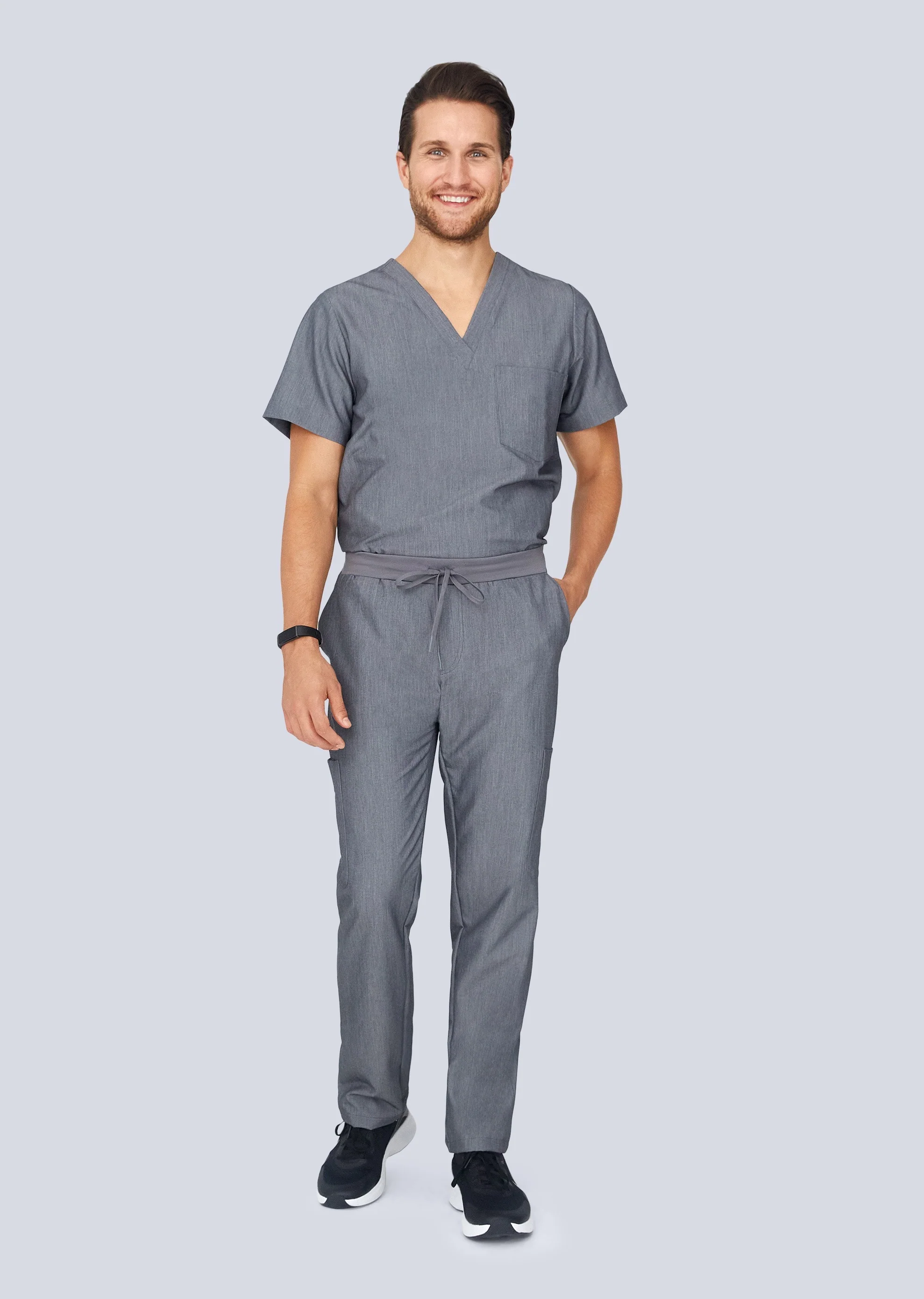 7 Pocket Cargos Gray - Image 2