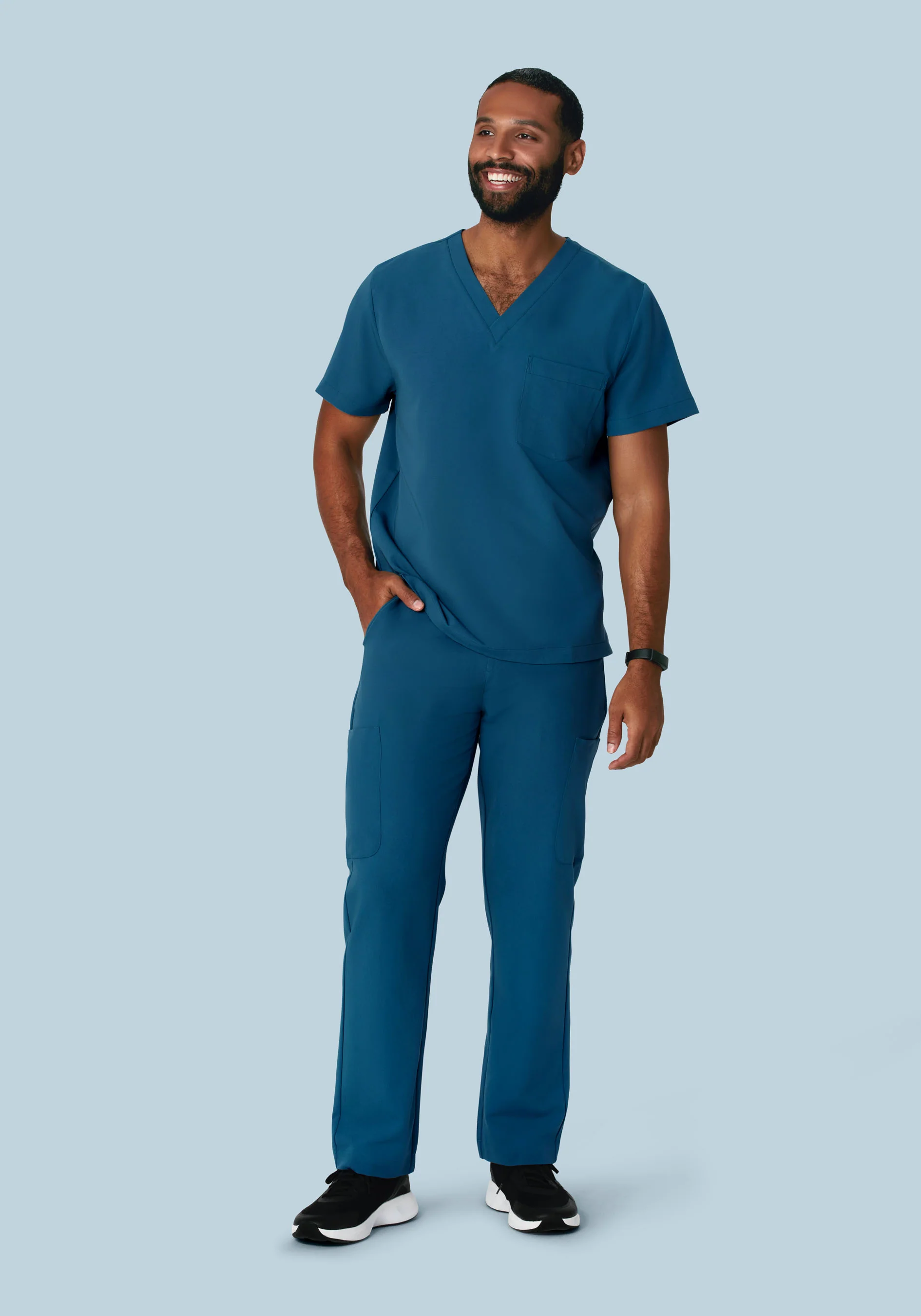 7 Pocket Cargos Harbor Blue - Image 3