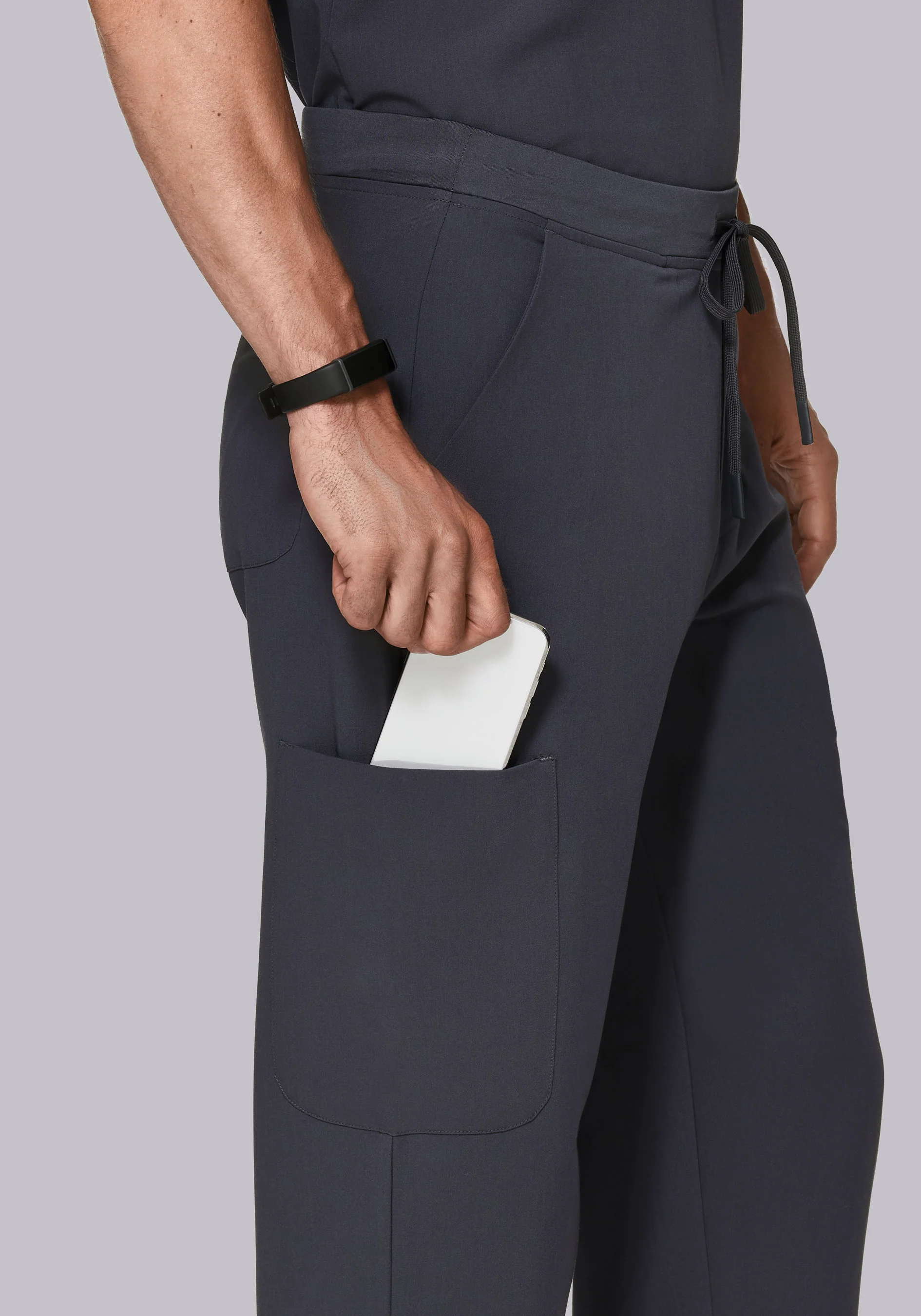 7 Pocket Cargos Pewter - Image 3