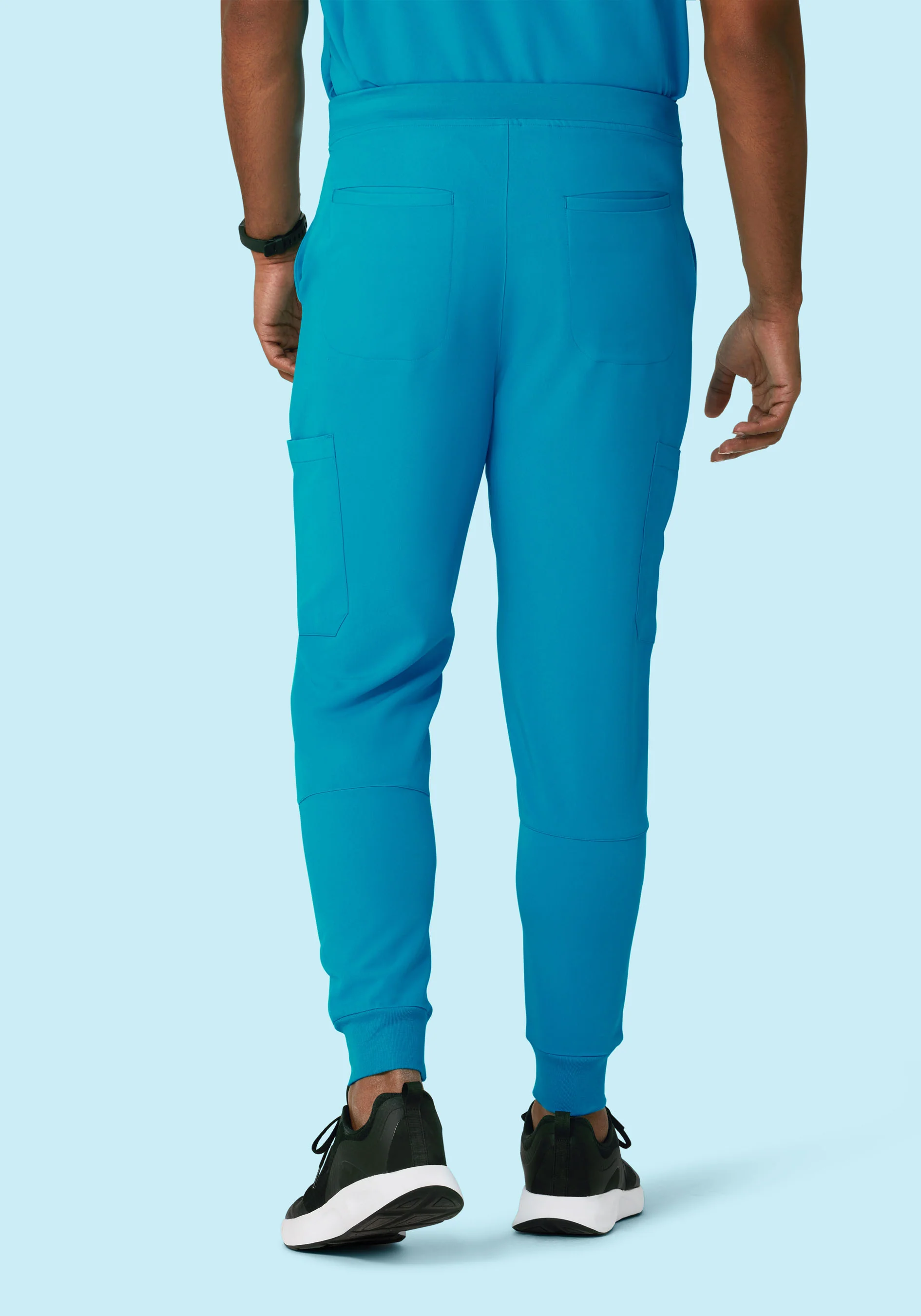 7 Pocket Joggers Azure - Image 5