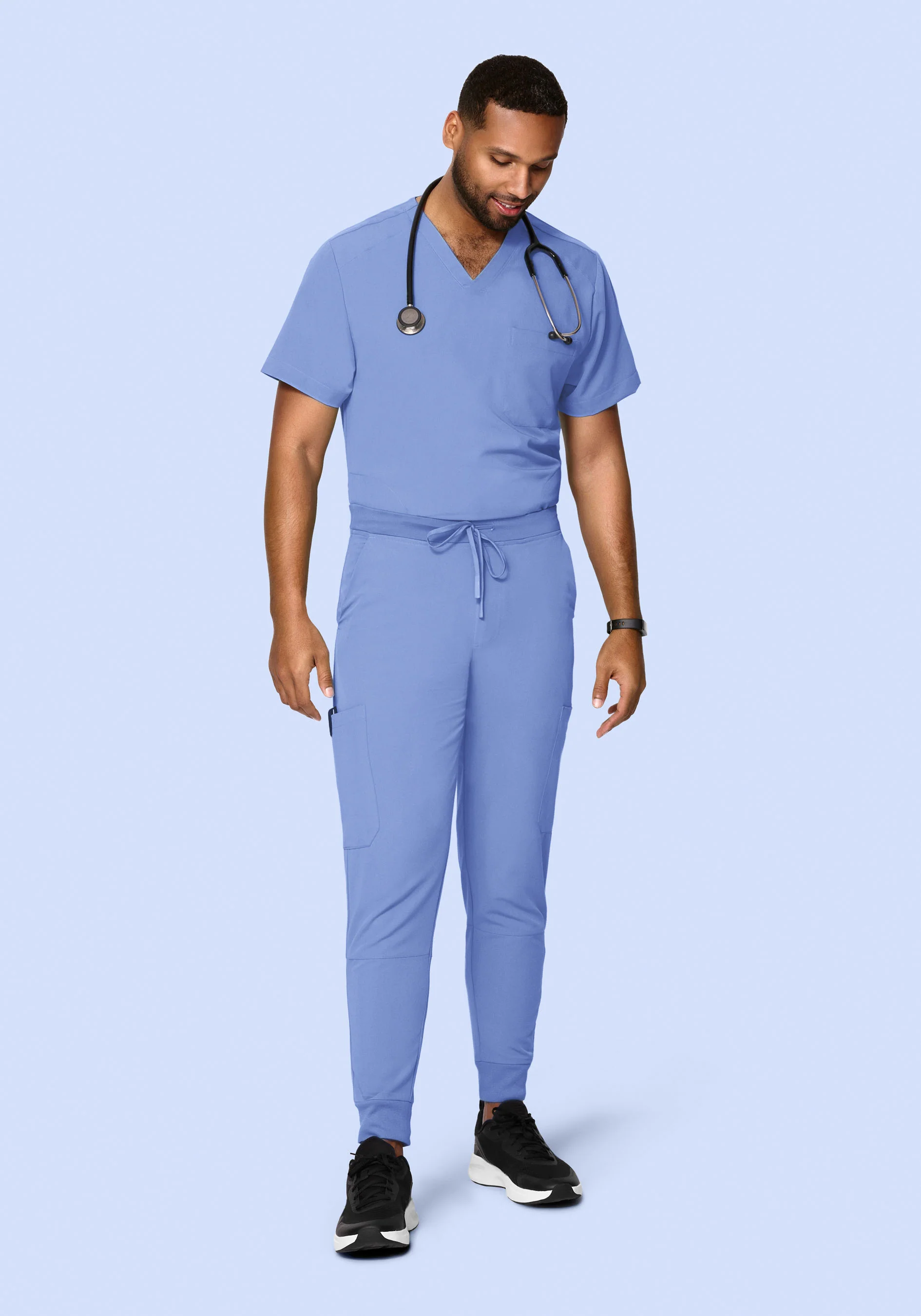 7 Pocket Joggers Coastline Blue - Image 2
